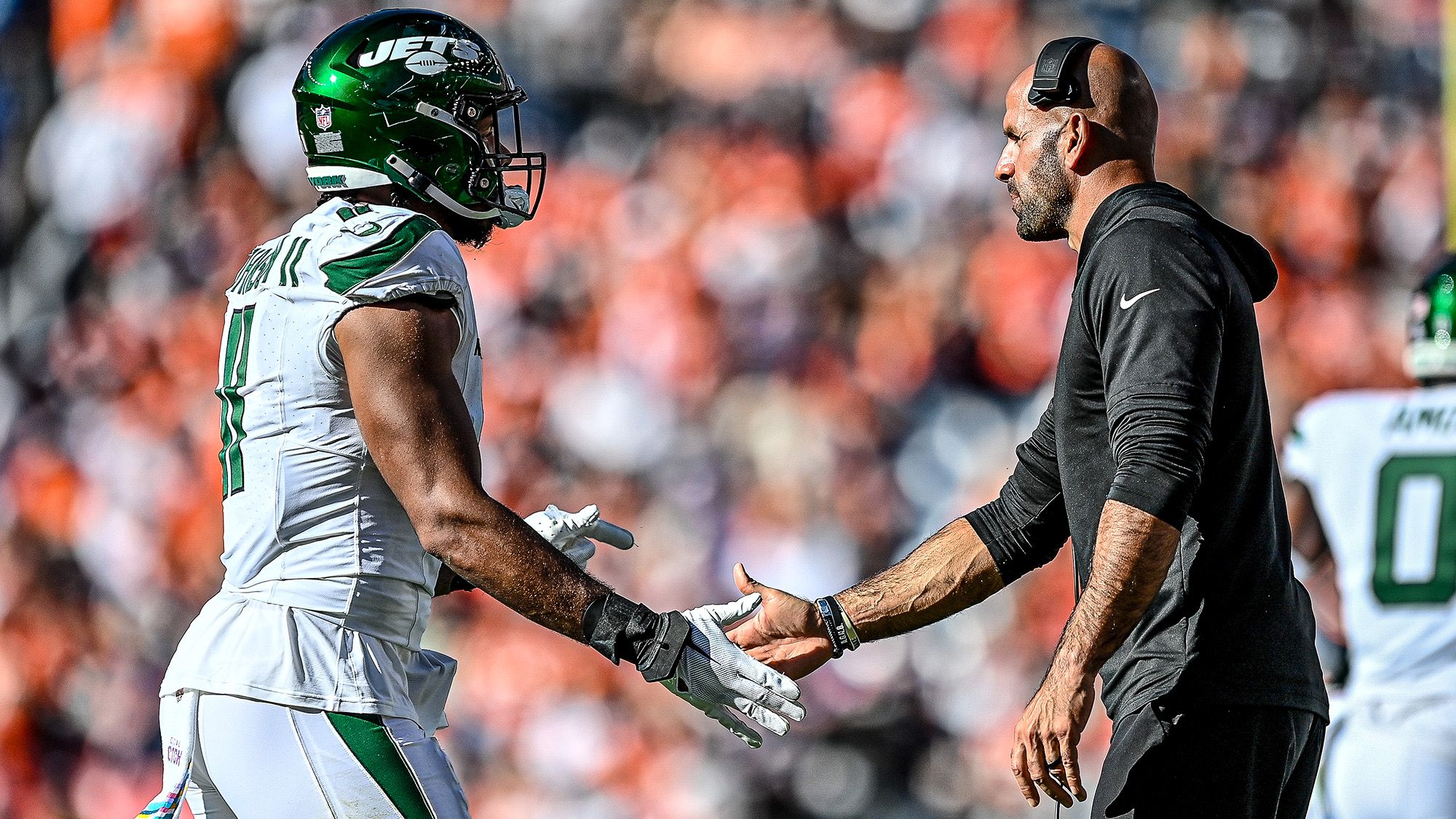 Jermaine Johnson, NY Jets, NFL, Robert Saleh