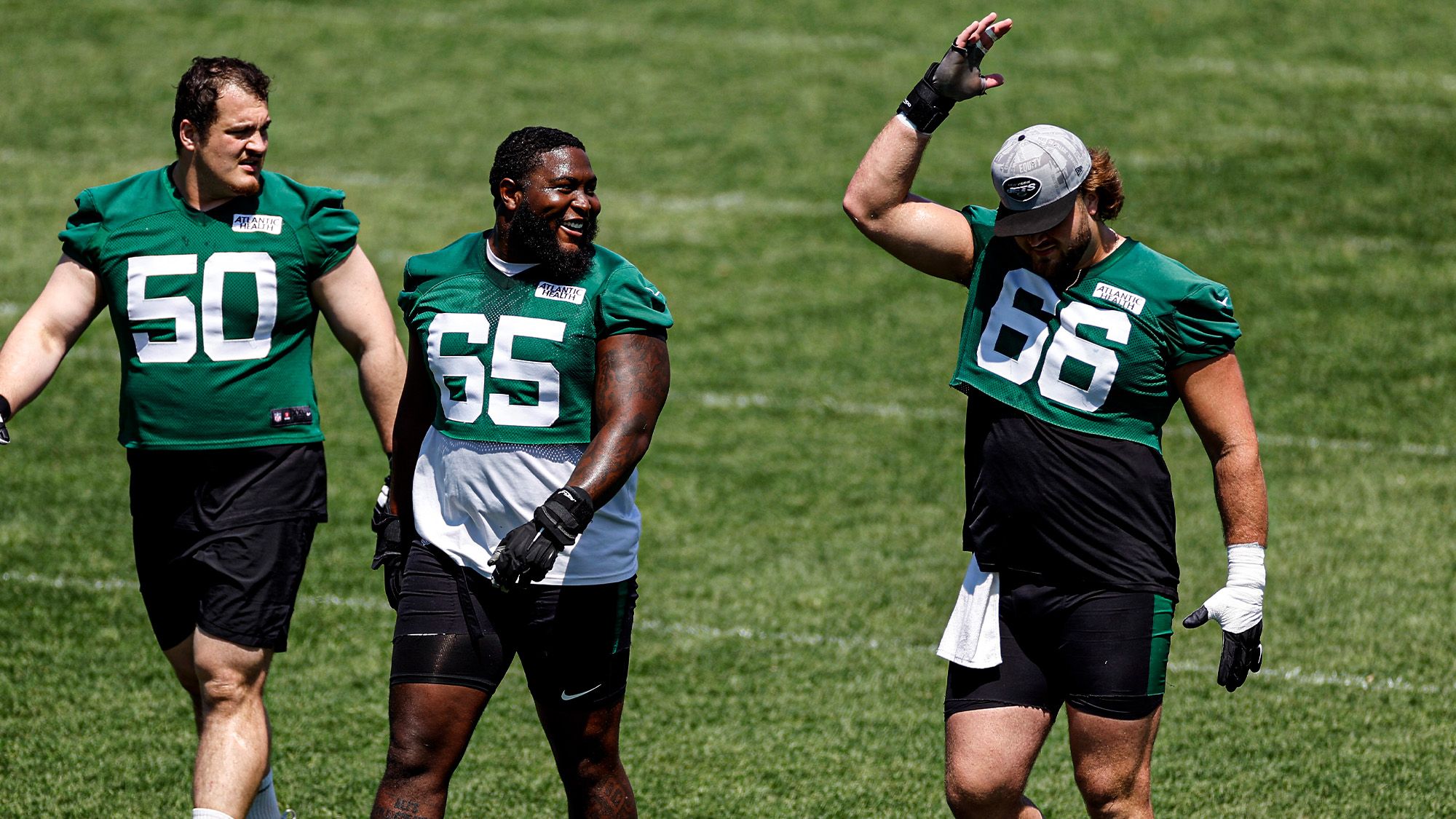 Joe Tippmann, NY Jets, Green White Scrimmage