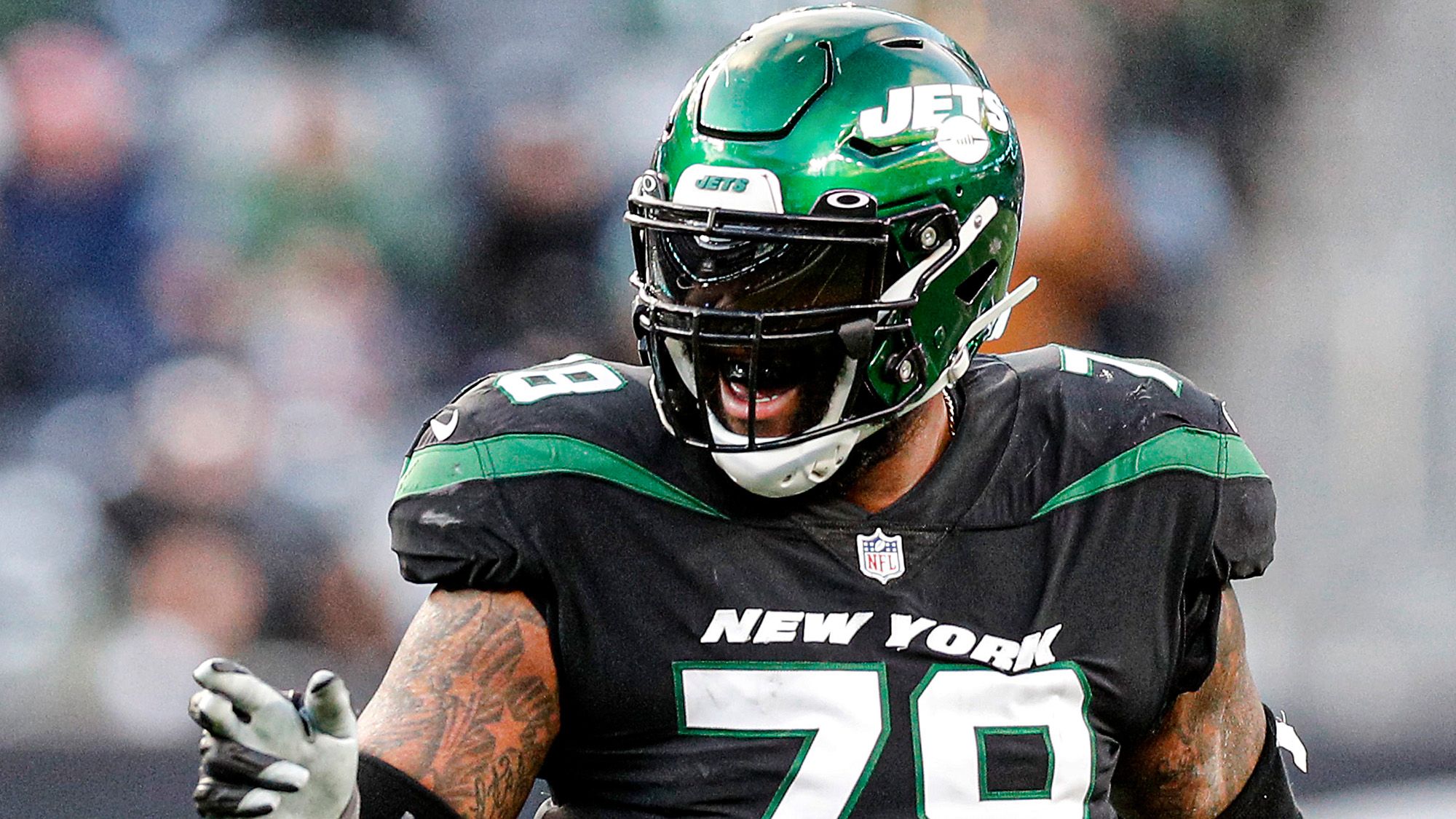 Morgan Moses, NY Jets, NFL, Interview