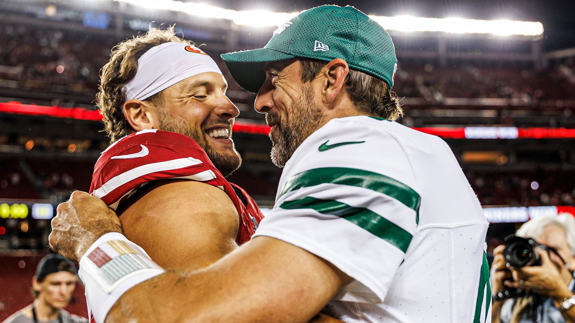 Aaron Rodgers, NY Jets, NFL, 49ers, Nick Bosa