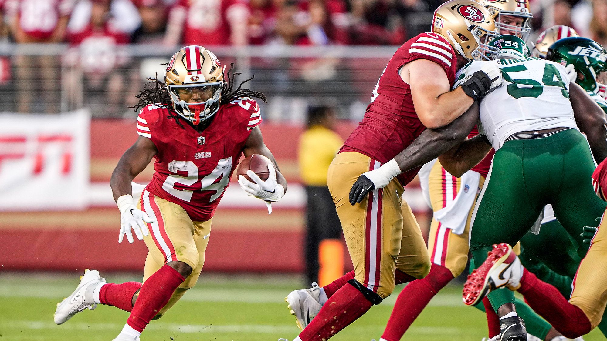 Jordan Mason, NY Jets, 49ers, NFL, Stats