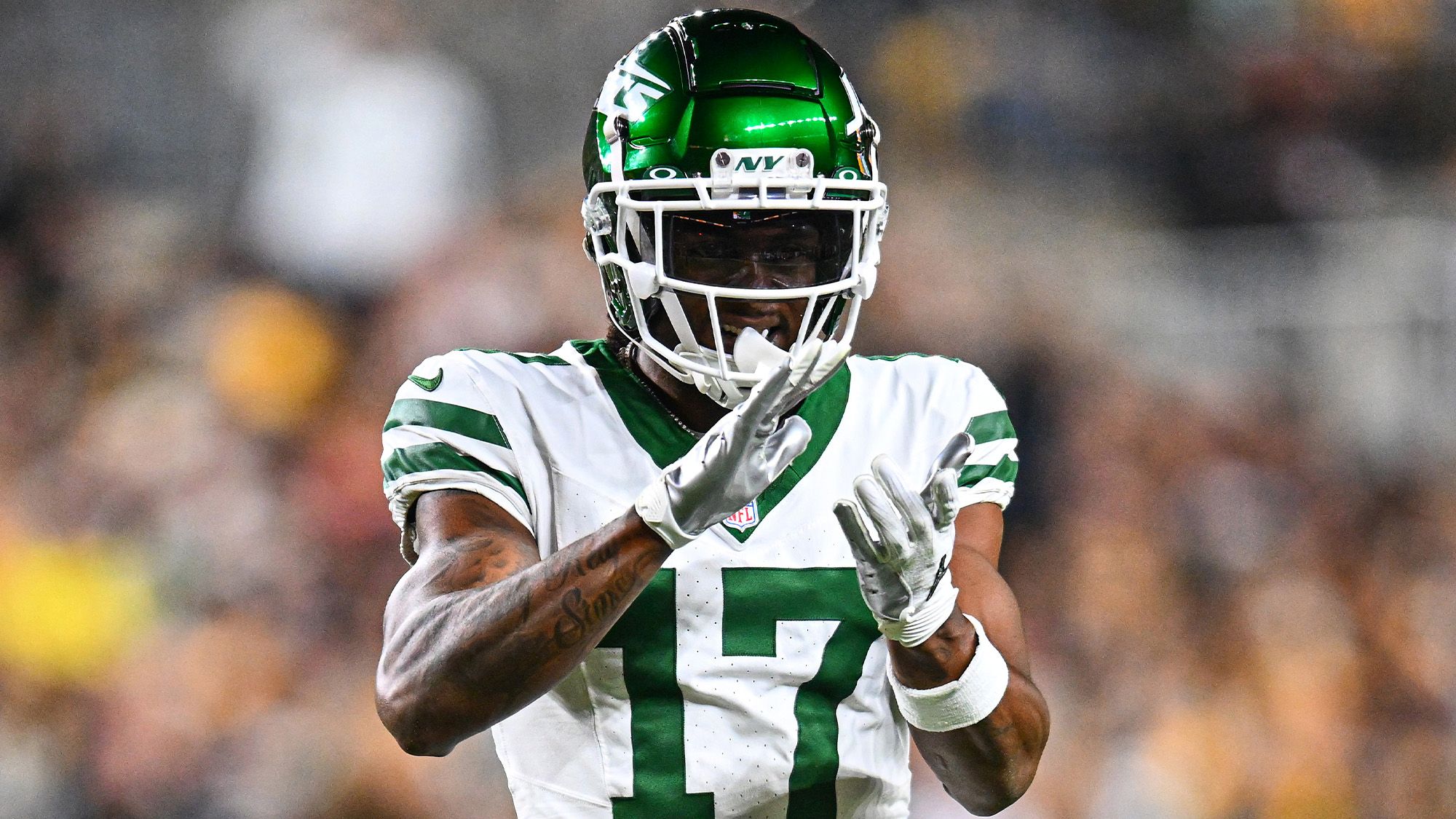 Davante Adams, NY Jets, NFL, WR, Garrett Wilson