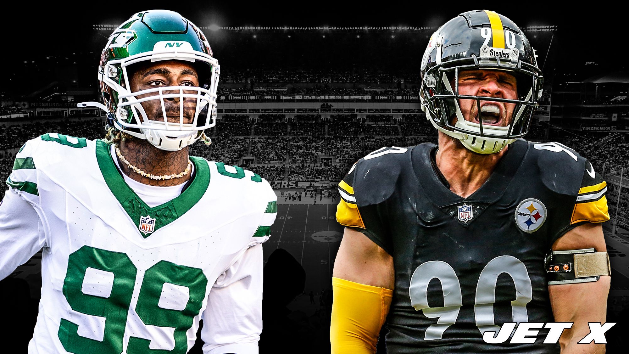 Jets-Steelers, Will McDonald, T.J. Watt