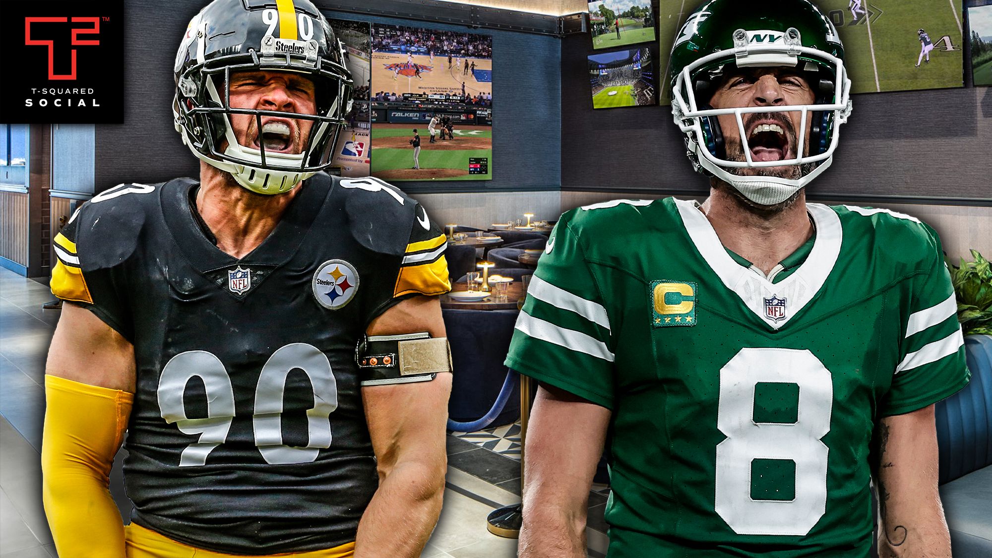 New York Jets Watch Party, T-Squared Social