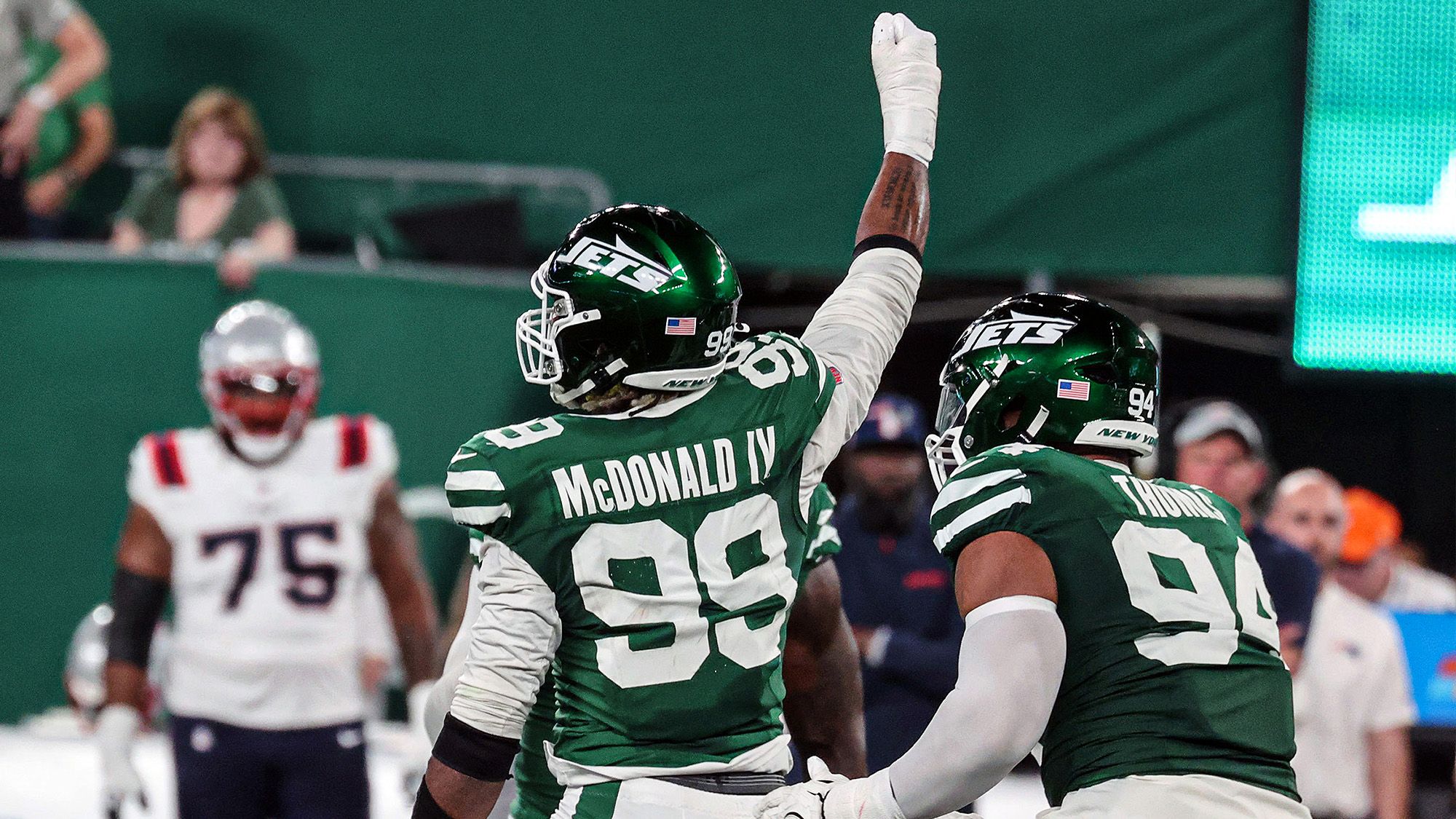 Will McDonald, NY Jets, NFL, Stats, 99