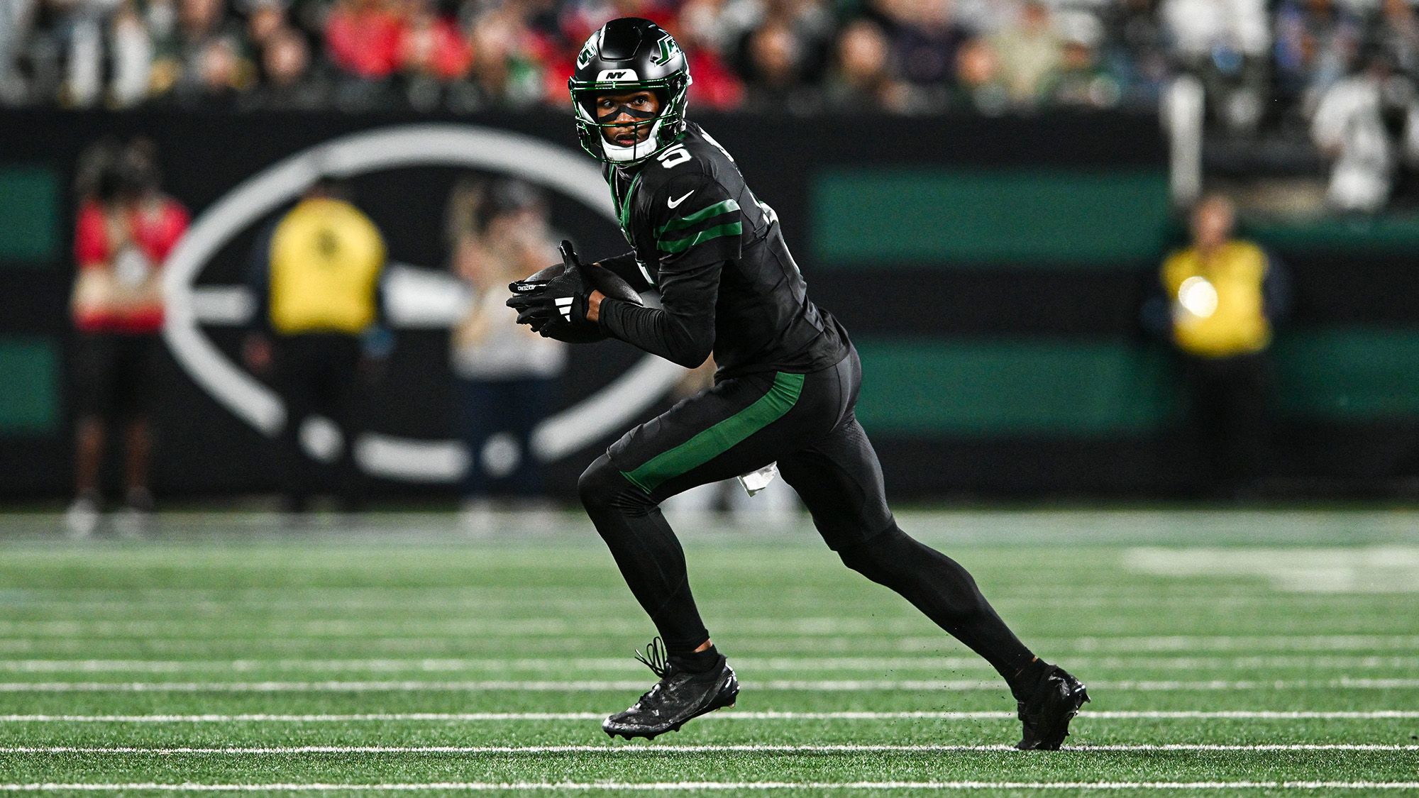 Garrett Wilson, NY Jets, NFL, WR, Adidas, Jordan, 2024