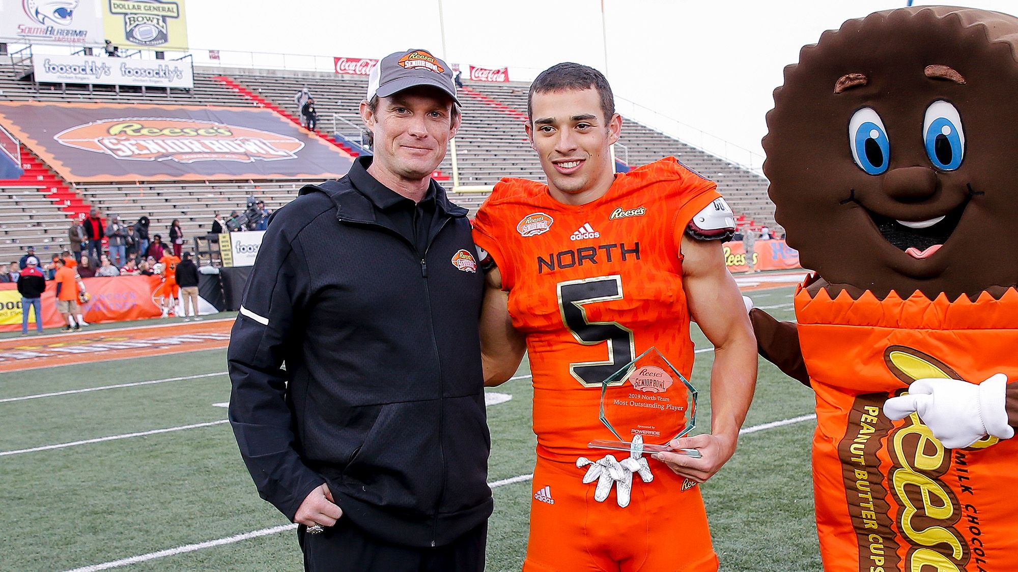 Jim Nagy, Andy Isabella, Reeses Senior Bowl, NY Jets, GM
