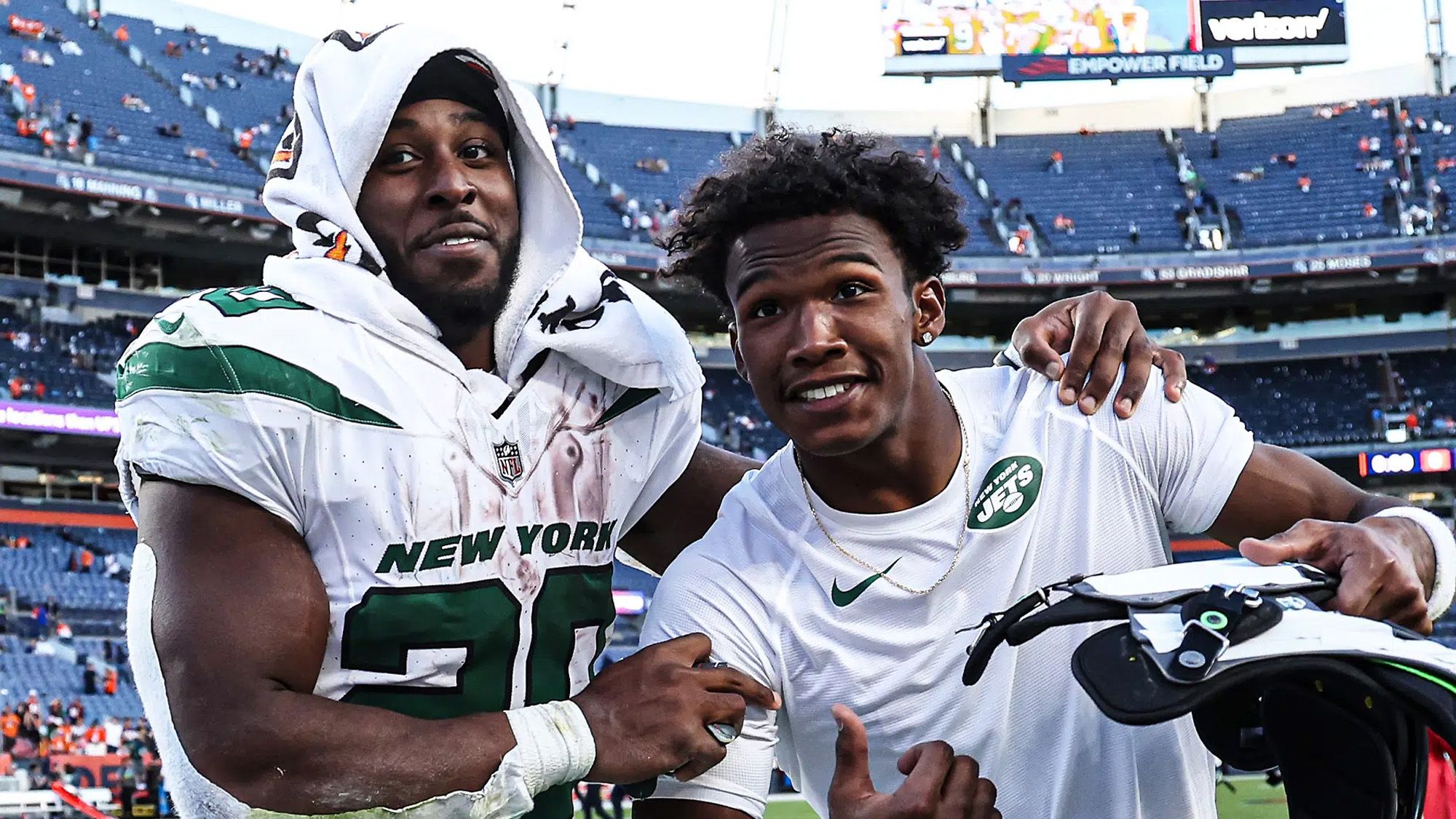 Breece Hall, Garrett Wilson, NY Jets, Trade, Mock Draft