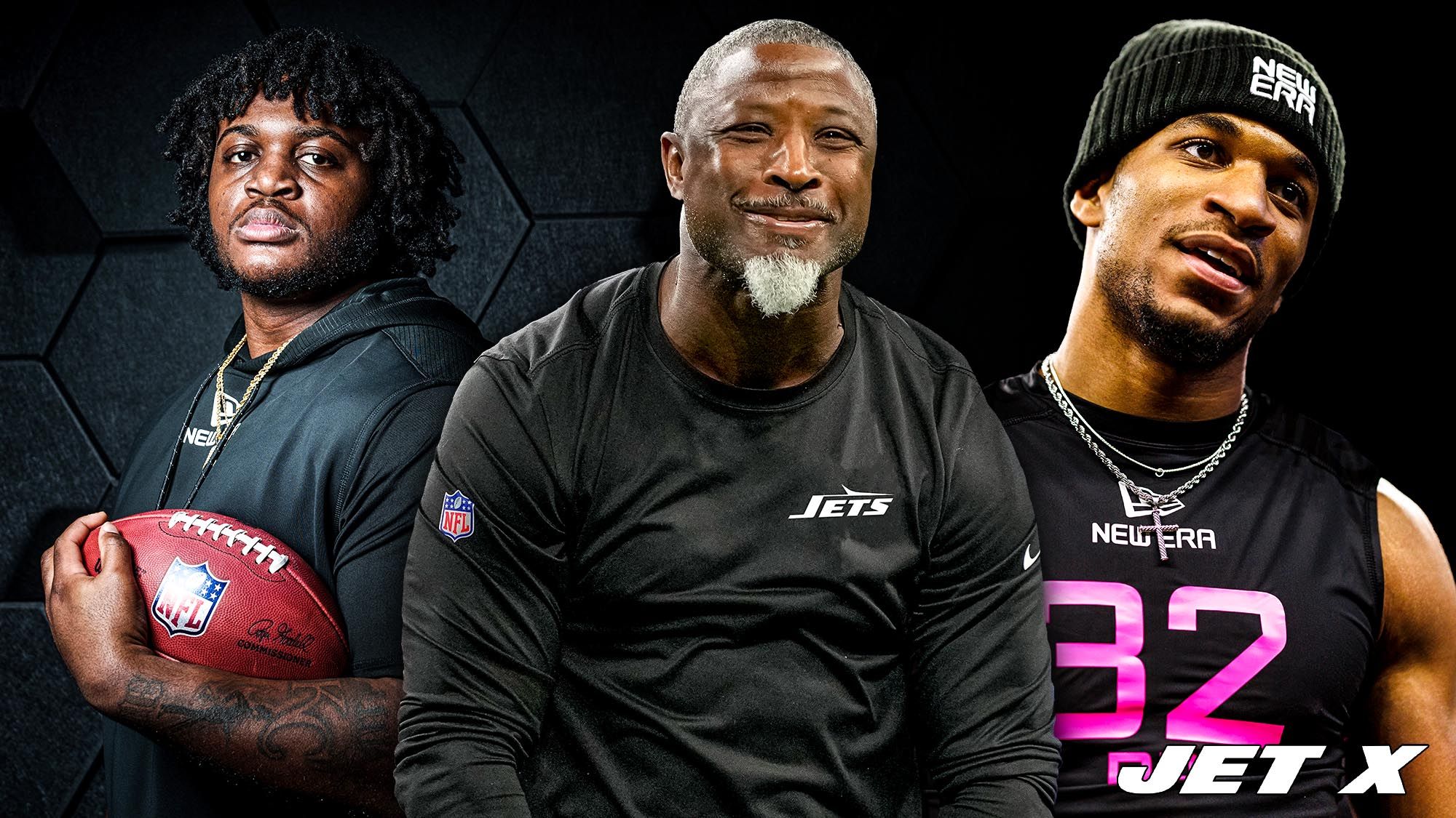 Aaron Glenn, Armand Membou, Azareye'h Thomas, New York Jets Draft