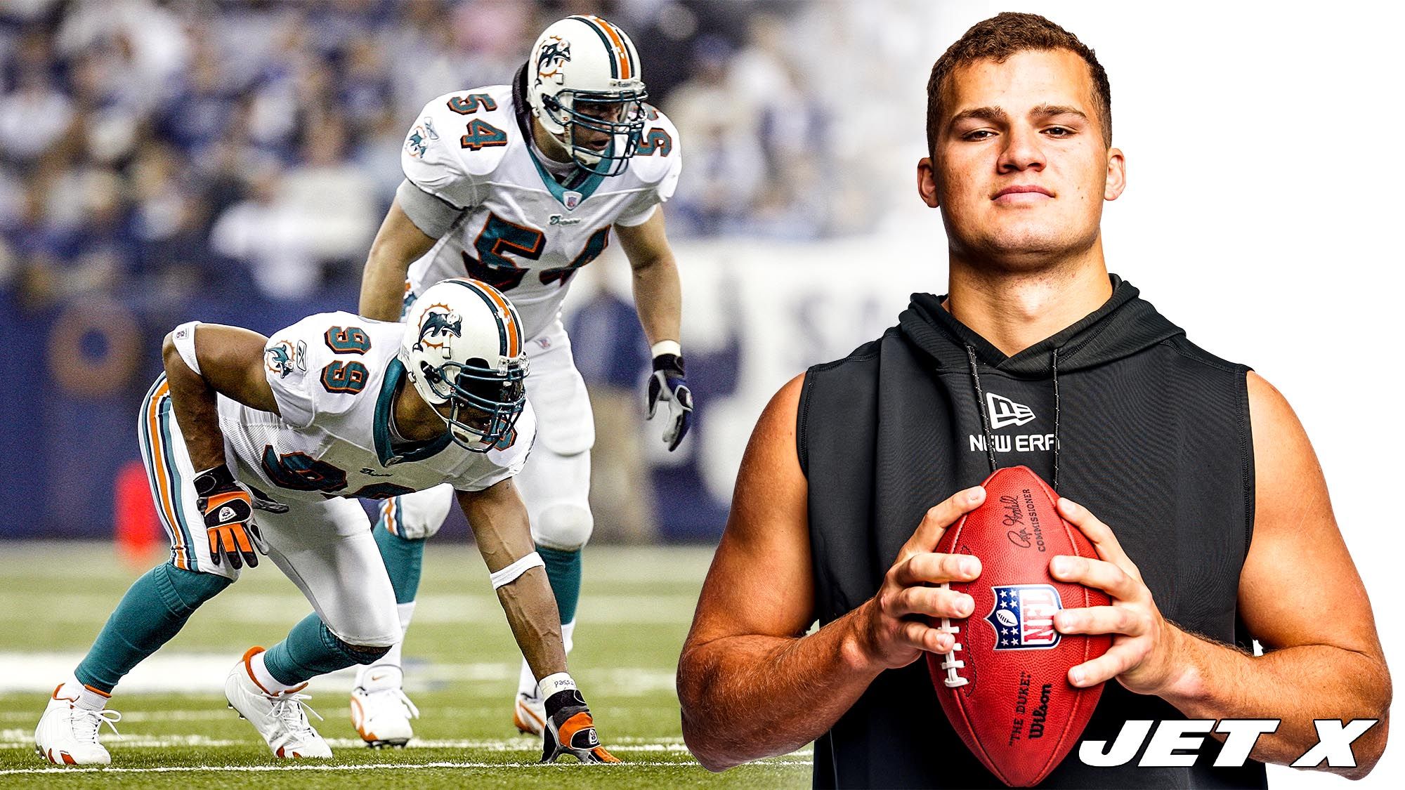 Mason Taylor, Jason Taylor, Zach Thomas, NY Jets