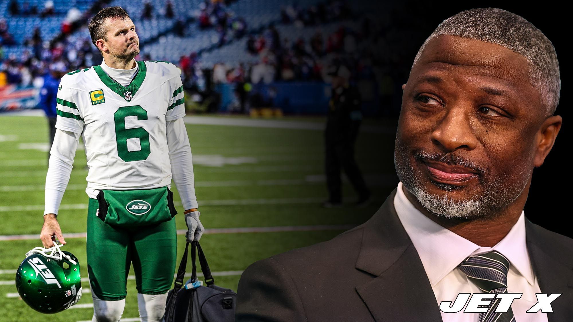 Thomas Morstead, Aaron Glenn, NY Jets