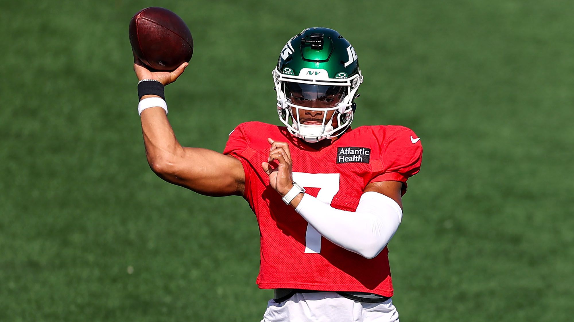 Justin Fields, New York Jets Training Camp