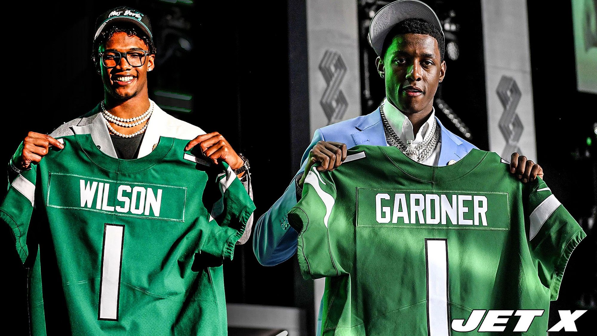 Sauce Gardner, Garrett Wilson, New York Jets