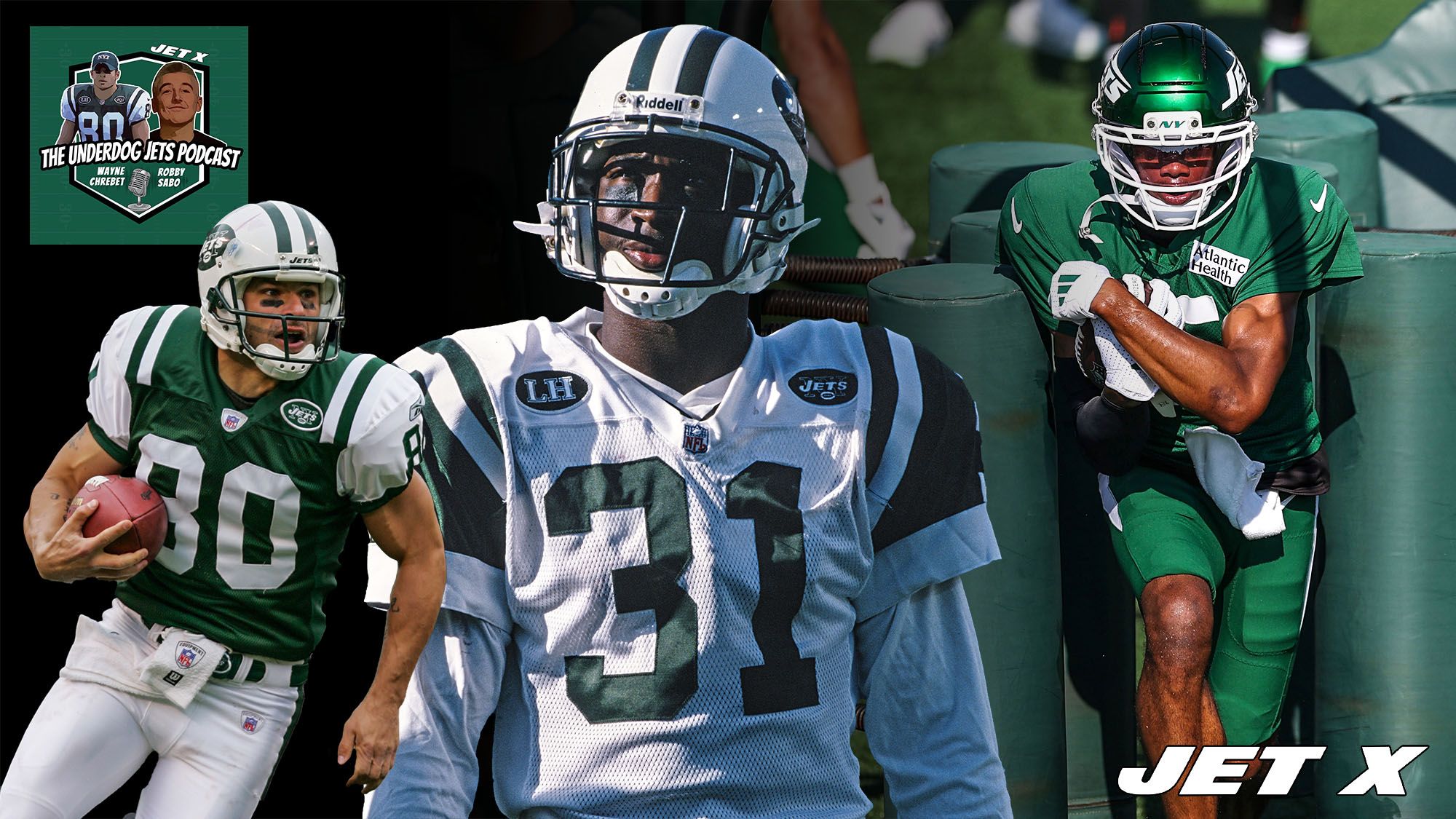 Underdog Jets Podcast, Wayne Chrebet, Aaron Glenn, Garrett Wilson