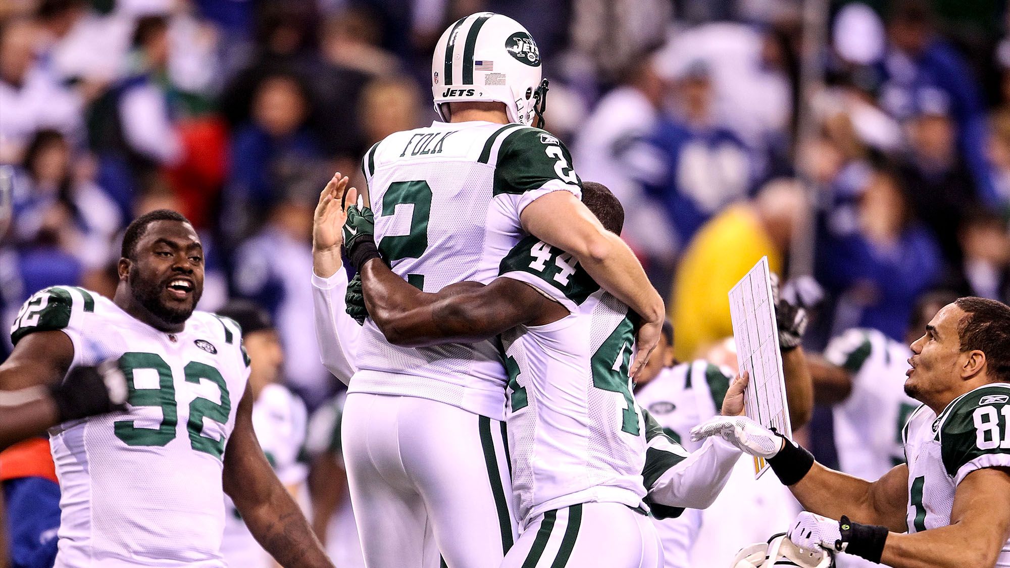 Nick Folk, New York Jets, 2010 Playoffs