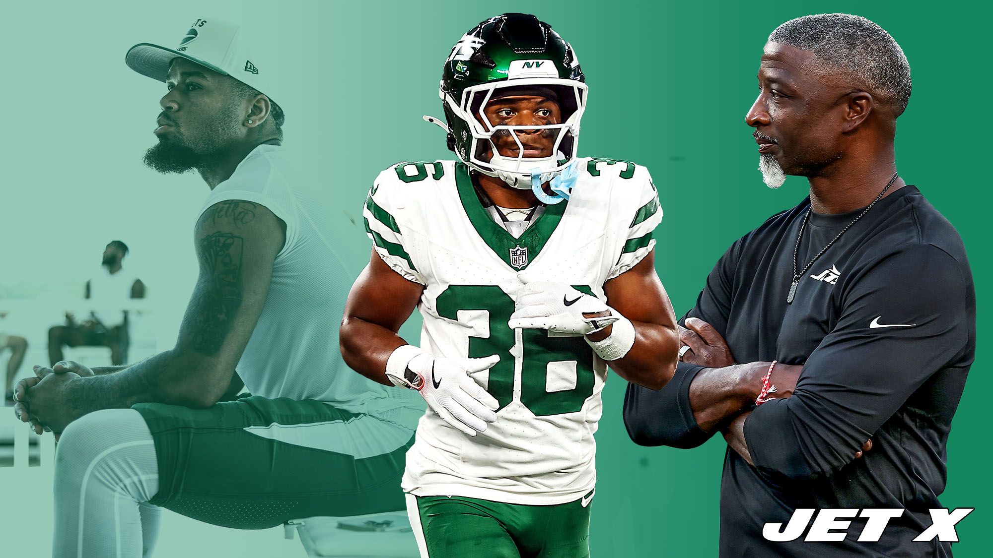 New York Jets, Xavier Gipson, Jamaal Pritchett, Aaron Glenn