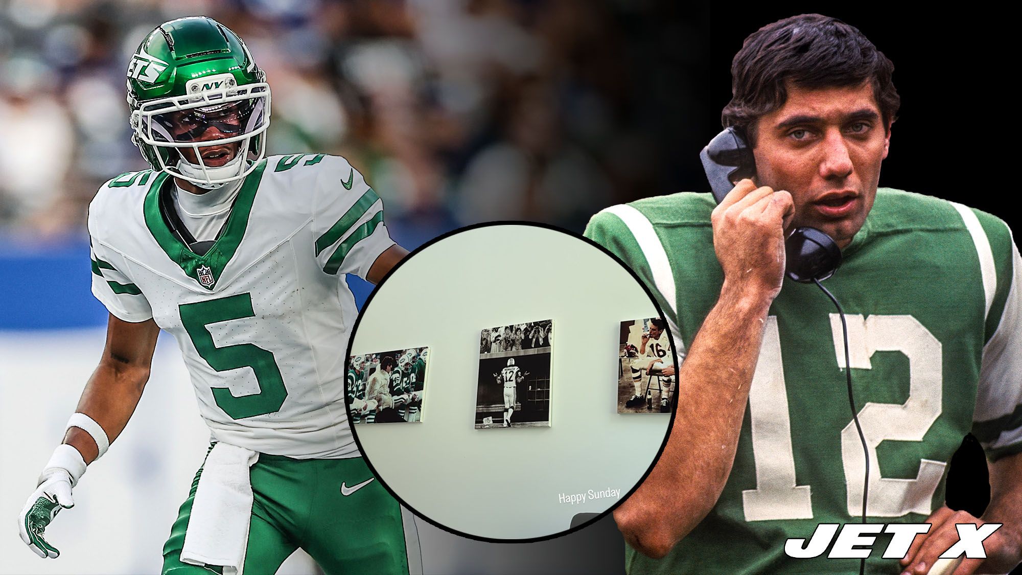 Garrett Wilson, Joe Namath, New York Jets