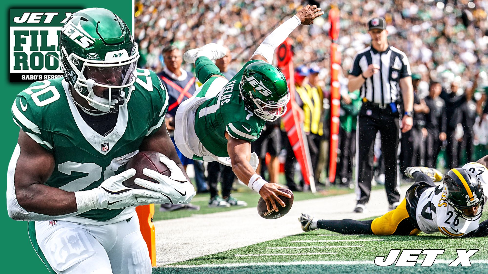 New York Jets, Breece Hall, Justin Fields, NYJ-PIT, 2025, Week 1