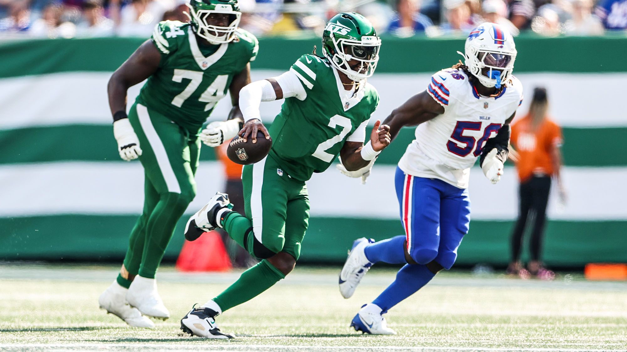 Tyrod Taylor, New York Jets, Buffalo Bills, 2025, Week 2