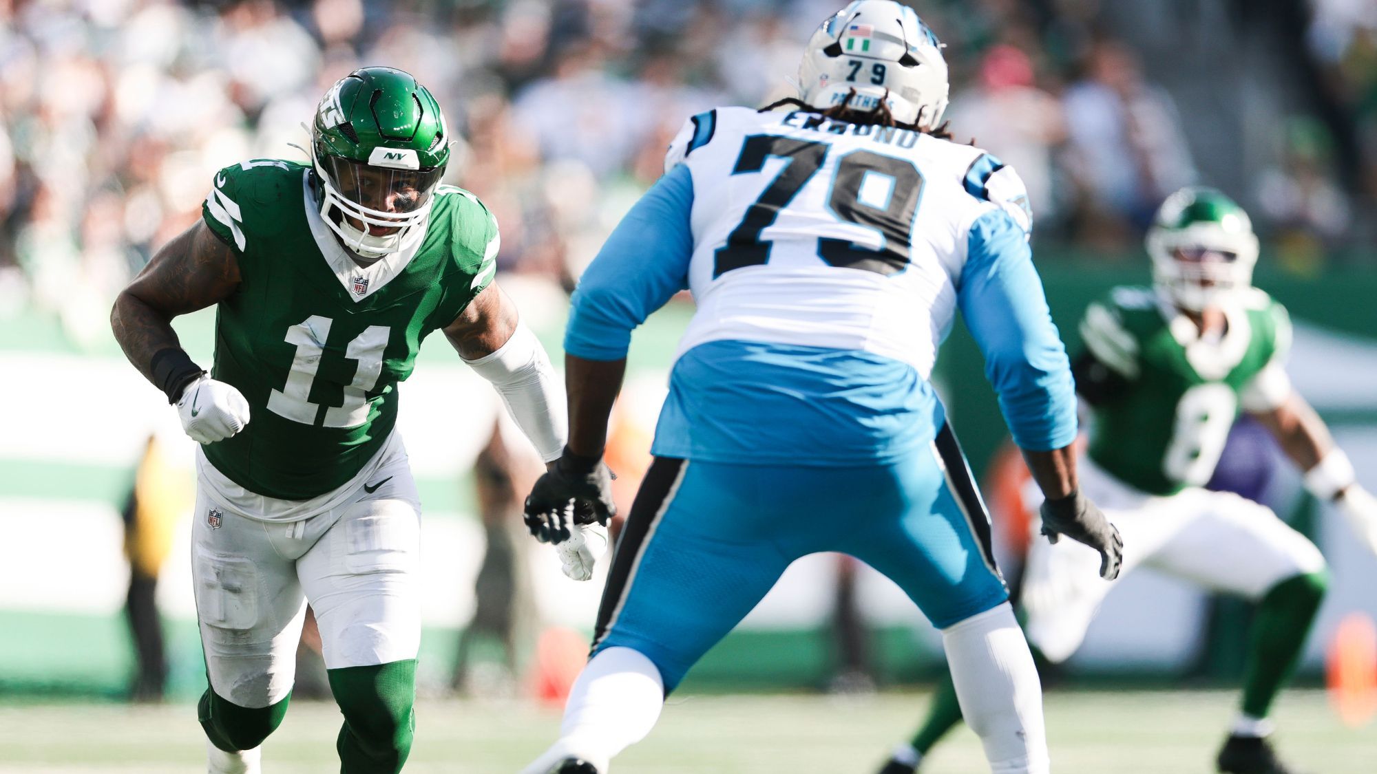 Jermaine Johnson, New York Jets, Getty Images