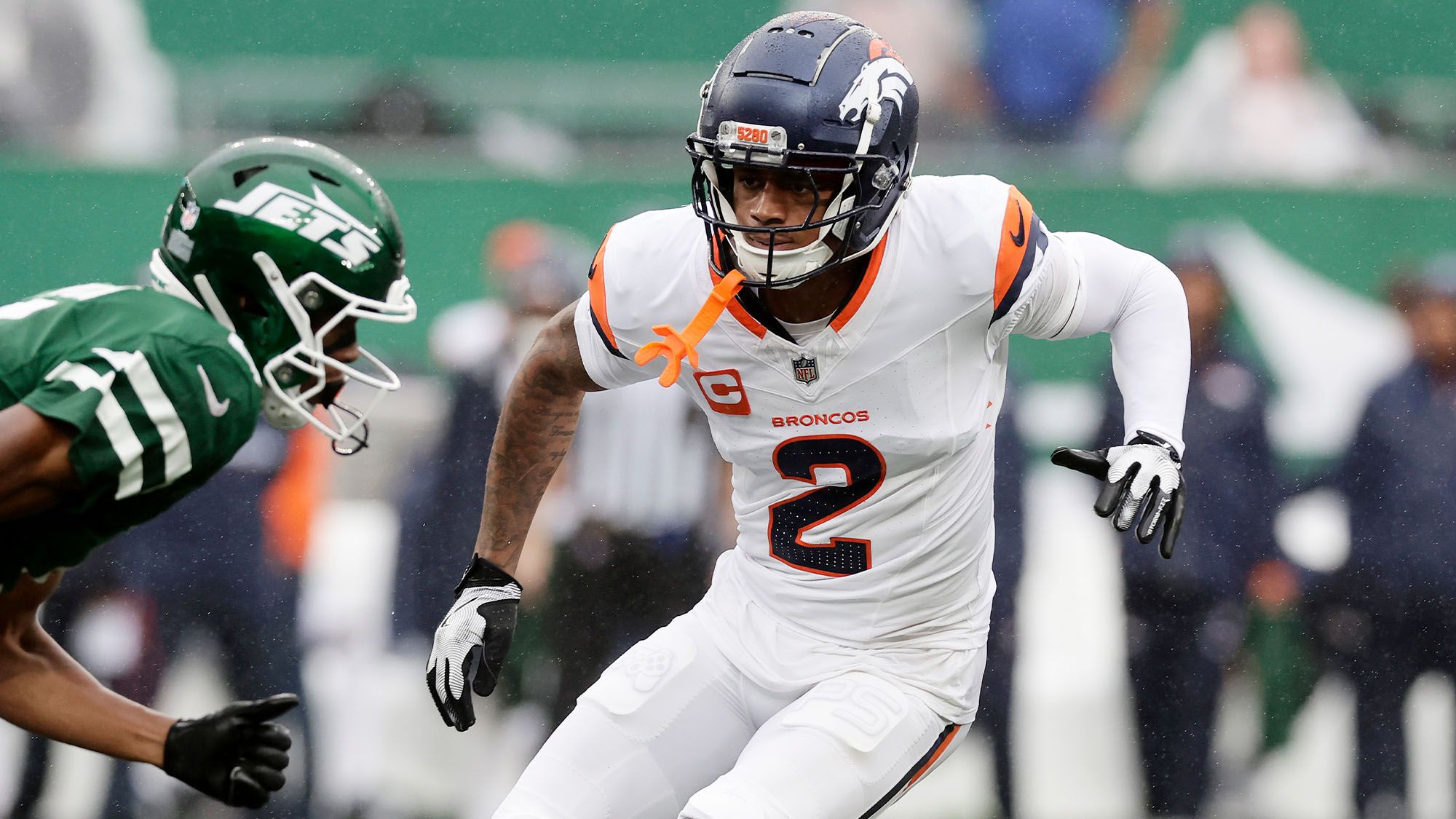 Garrett Wilson, Patrick Surtain, New York Jets, Denver Broncos