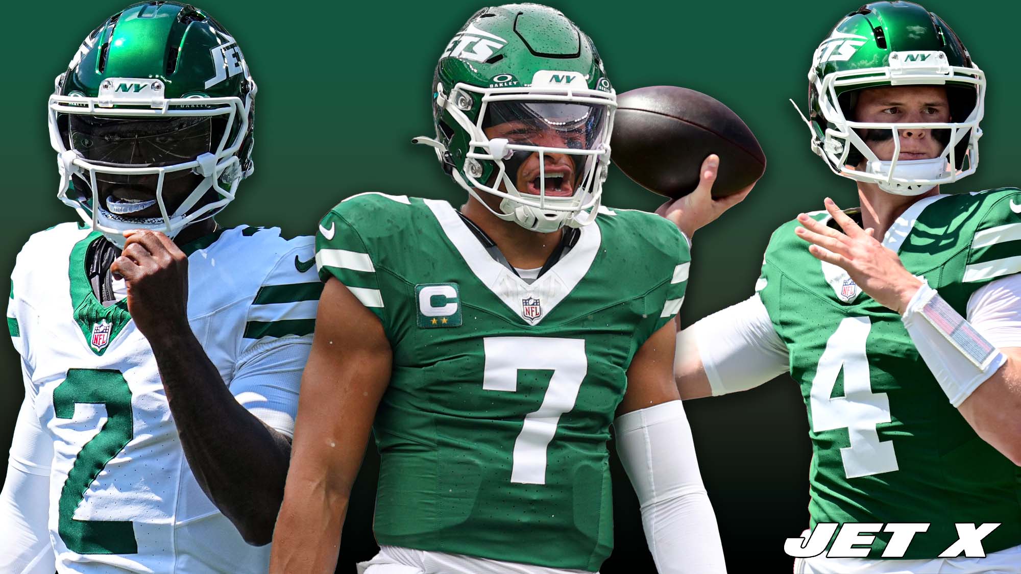 Justin Fields, Tyrod Taylor, Brady Cook, New York Jets