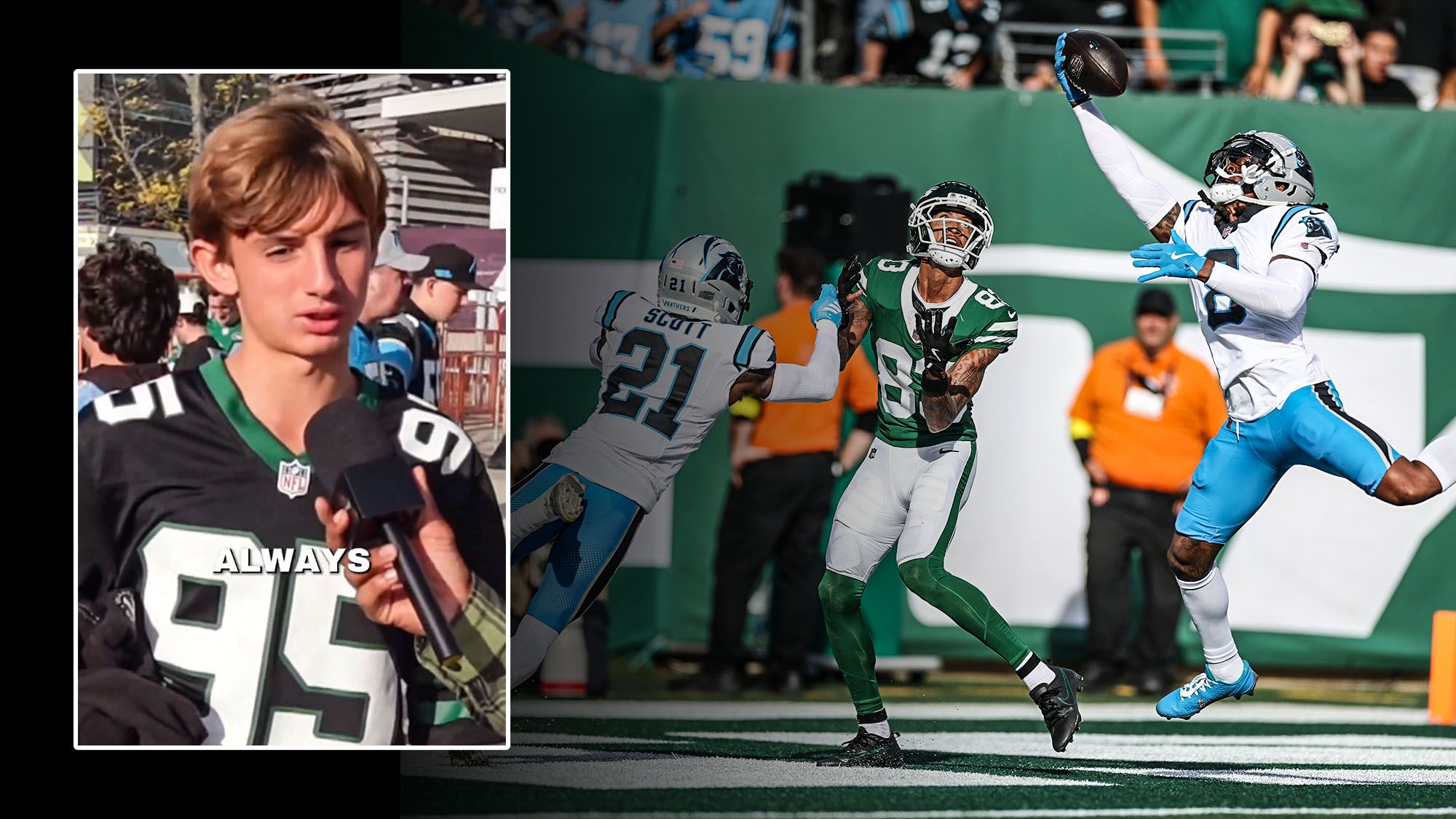 New York Jets, Carolina Panthers, 2025 Week 7