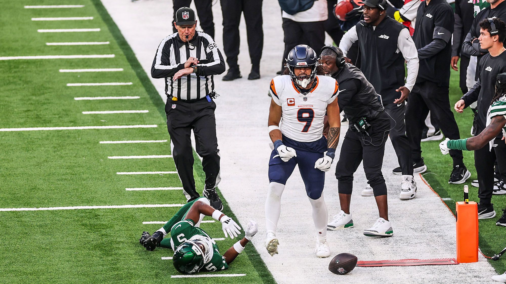 New York Jets, Denver Broncos, Garrett Wilson, Aaron Glenn, 2025 Week 6