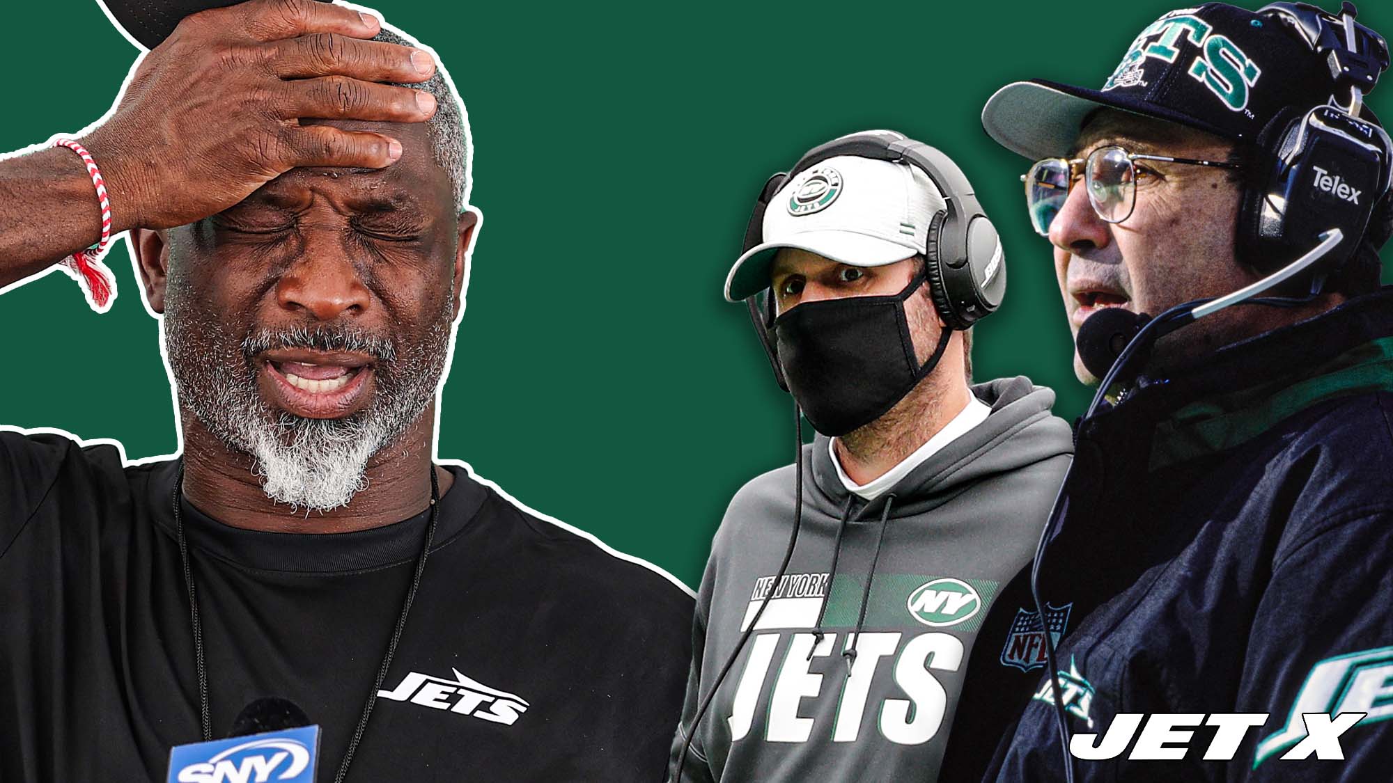 Aaron Glenn, Rich Kotite, Adam Gase, New York Jets