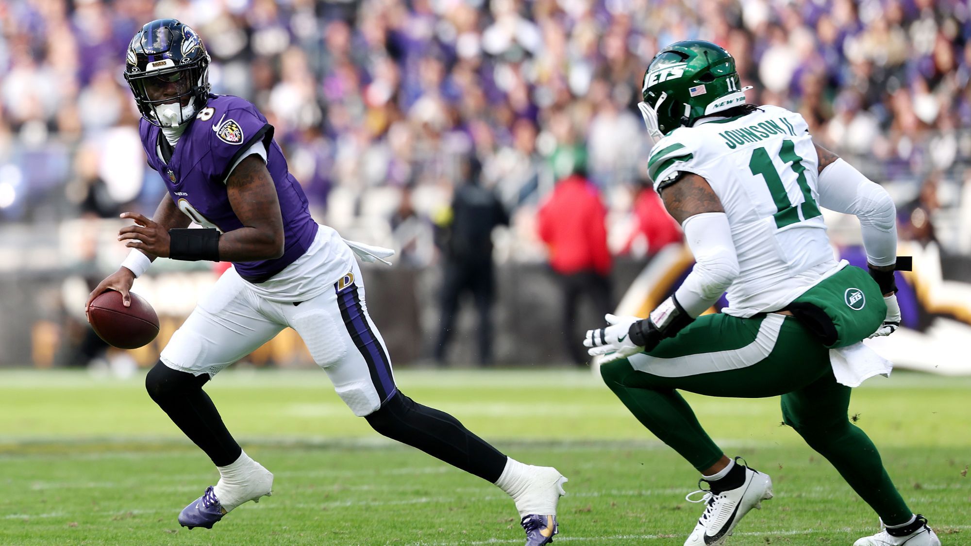 Jermaine Johnson, New York Jets, Getty Images