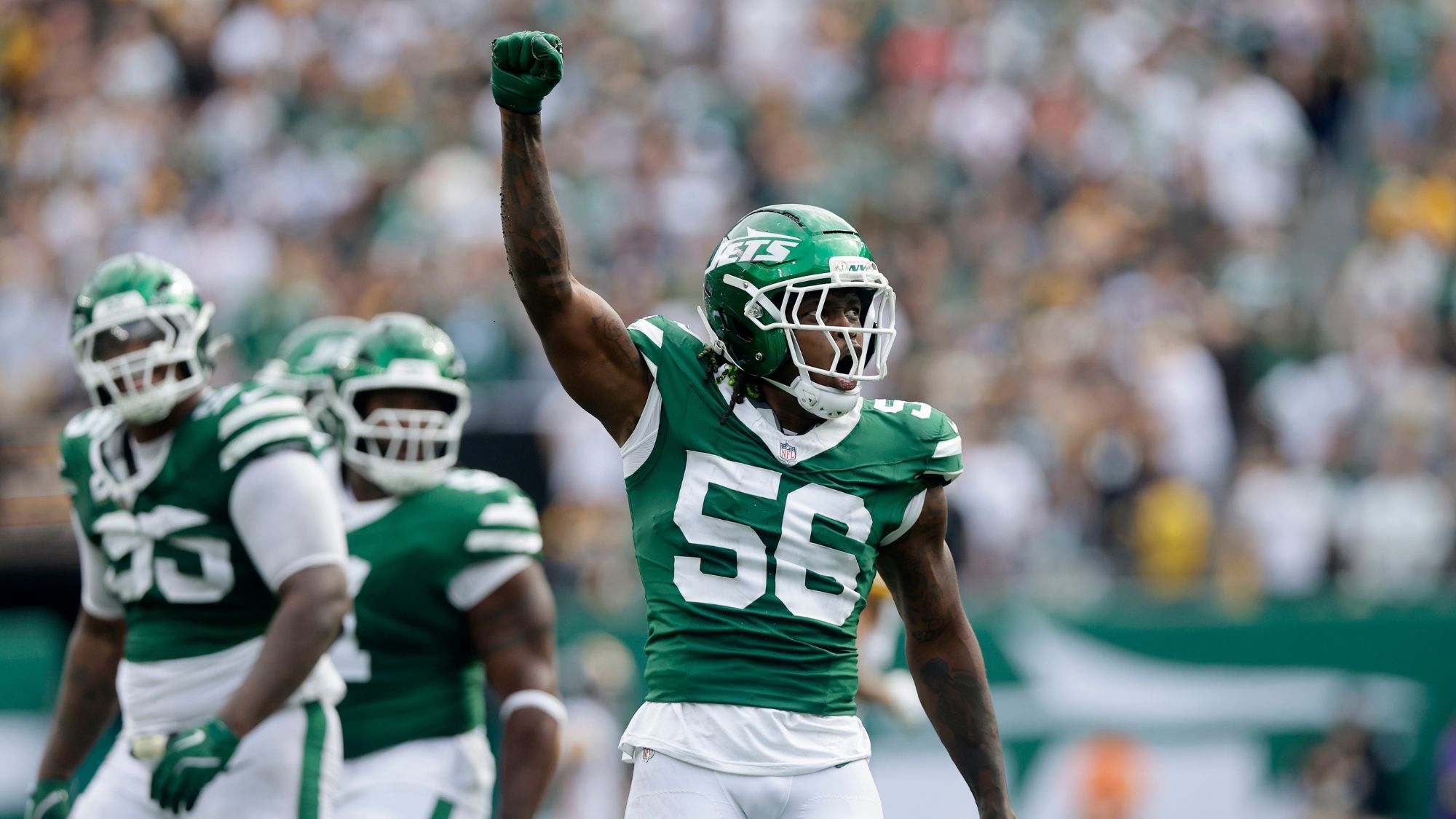 Quincy Williams, New York Jets, Getty Images