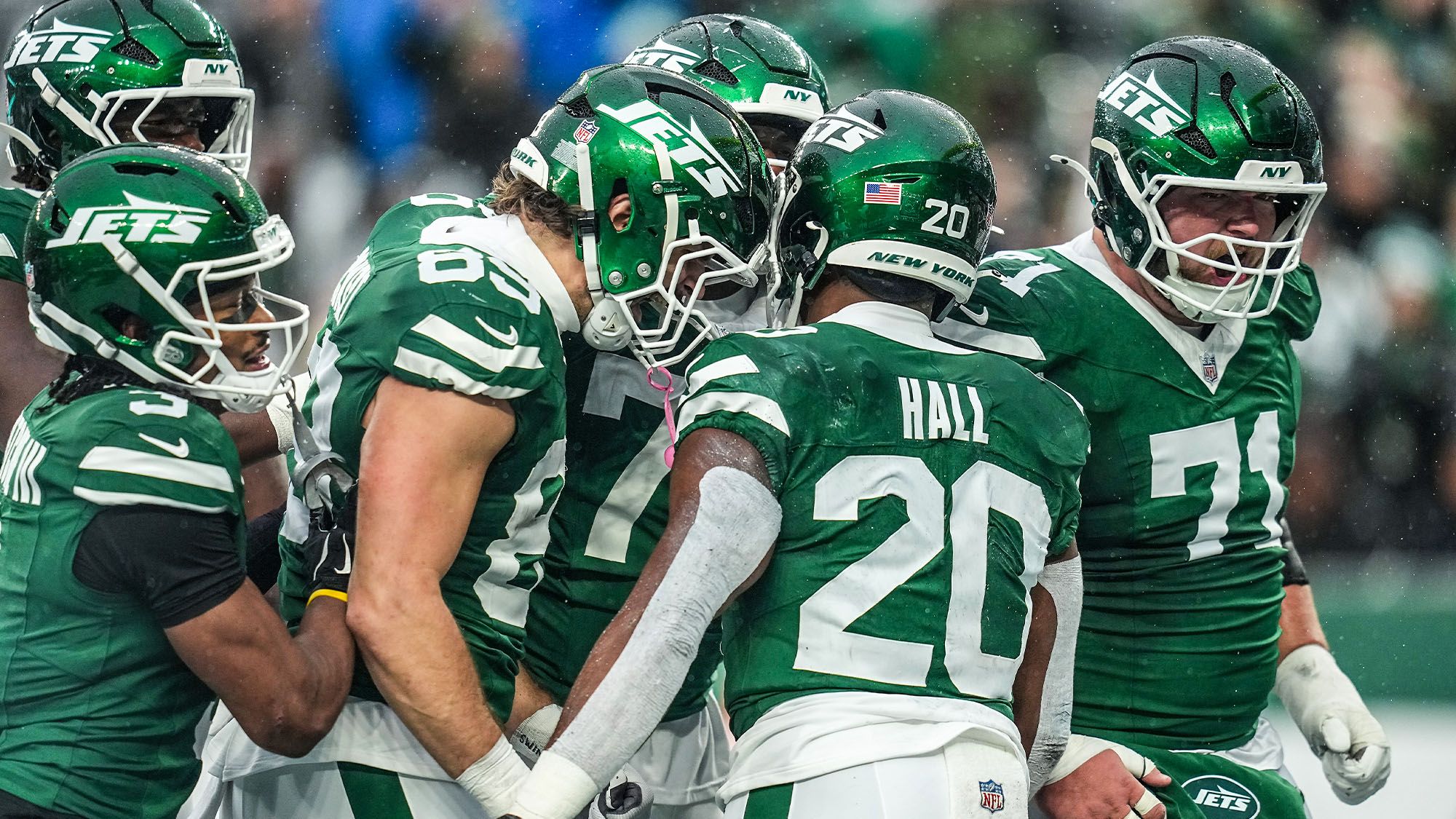 Breece Hall, New York Jets, Atlanta Falcons, 2025 Week 13