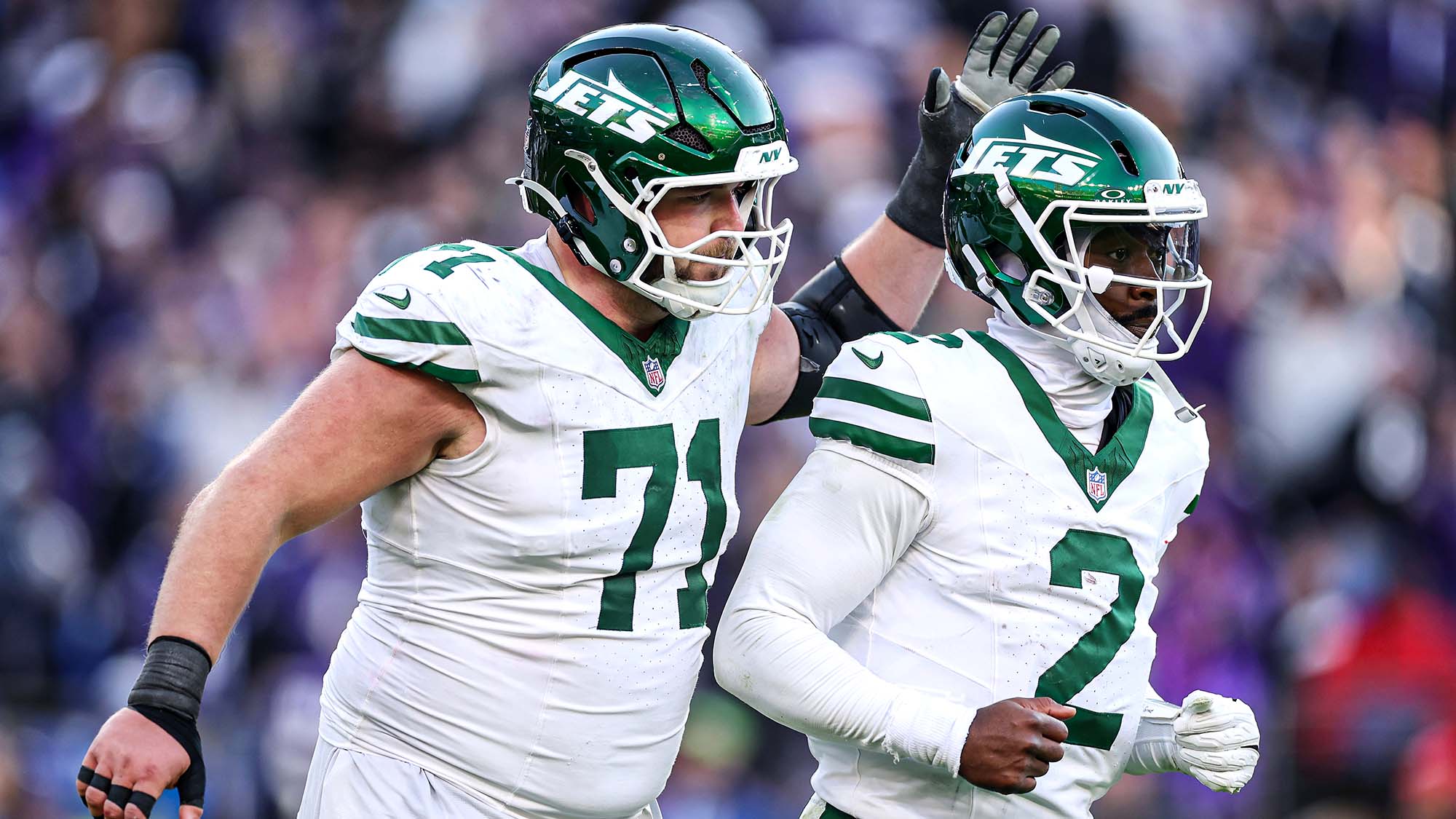 Tyrod Taylor, Josh Myers, New York Jets