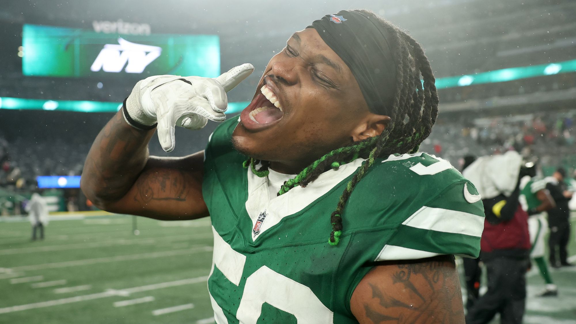 Quincy Williams, New York Jets, Getty Images