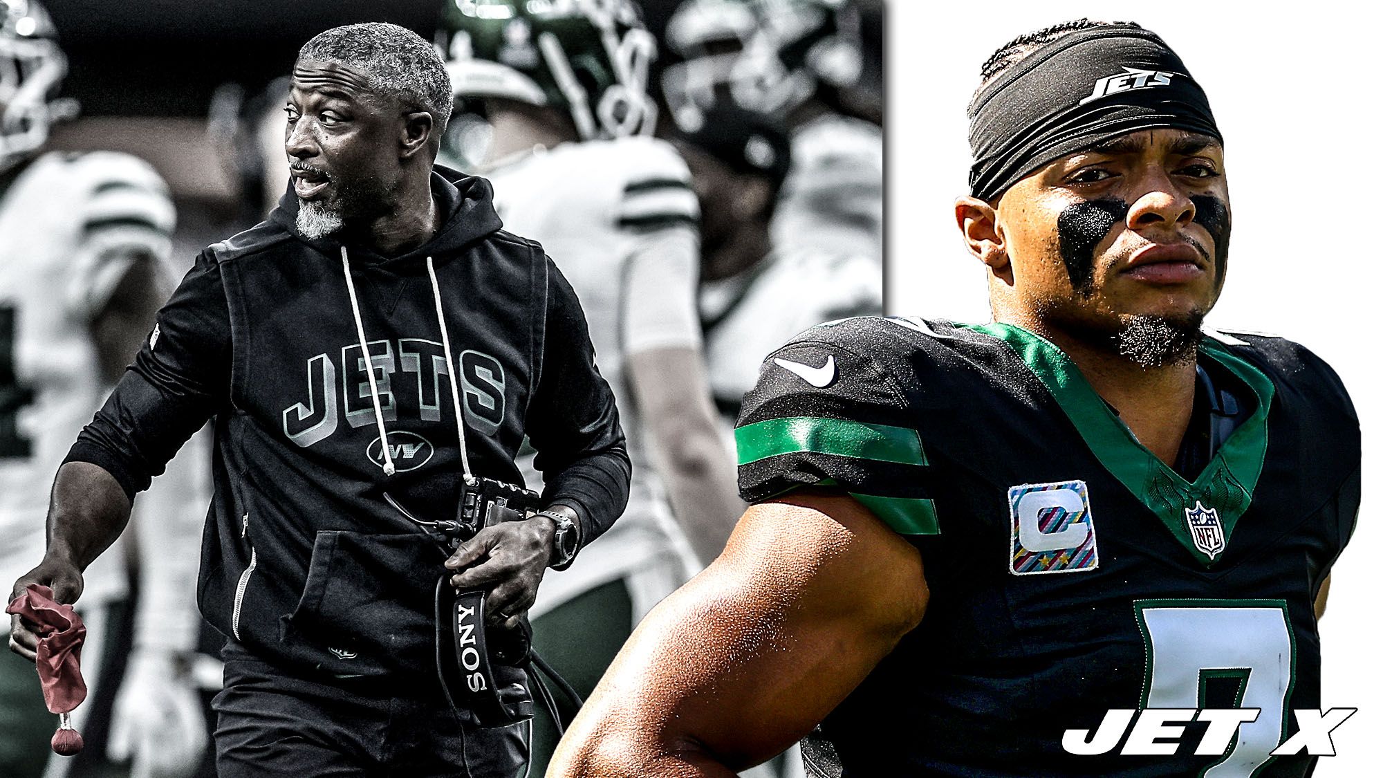 Aaron Glenn, Justin Fields, New York Jets