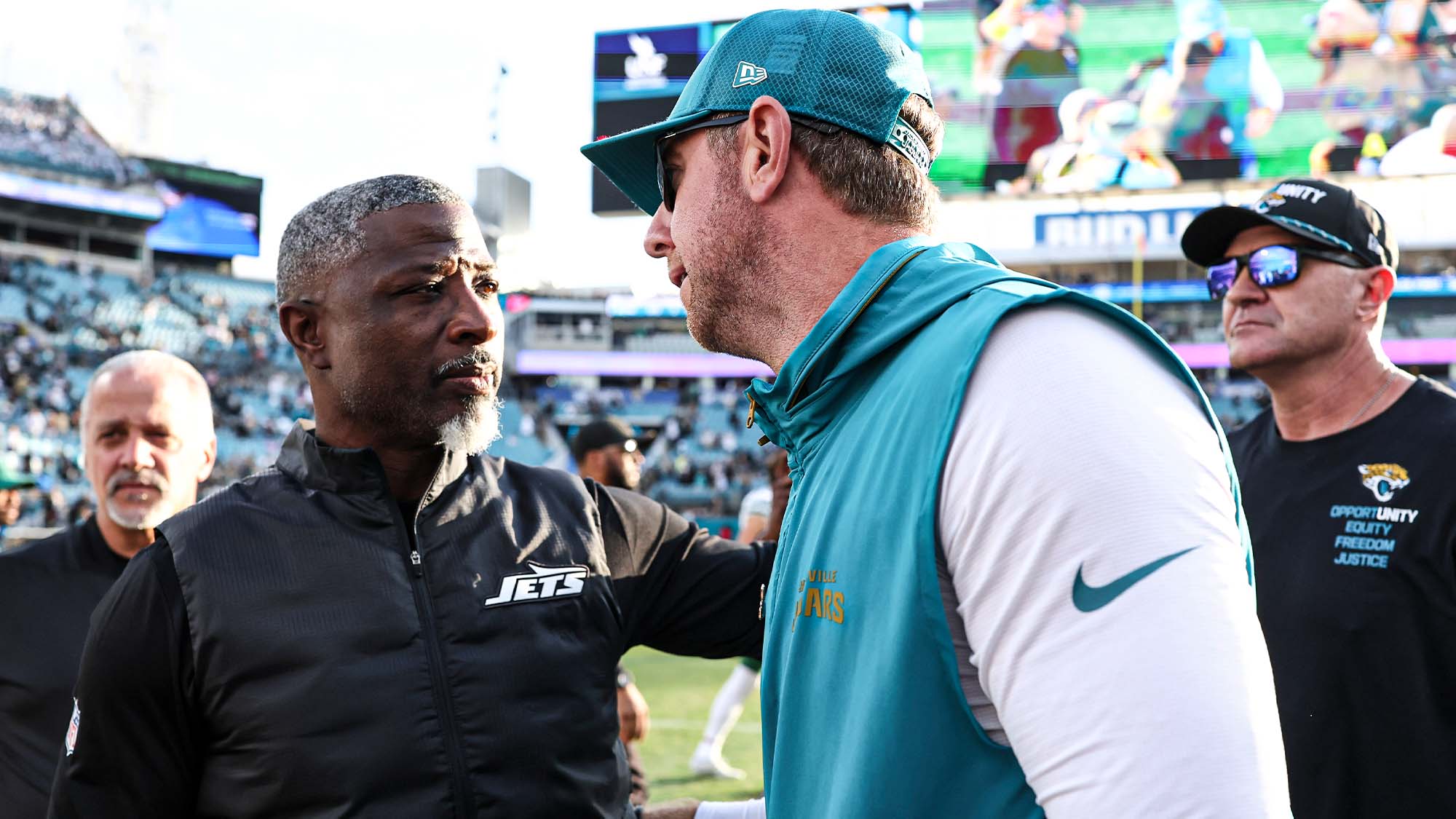 Aaron Glenn, Liam Coen