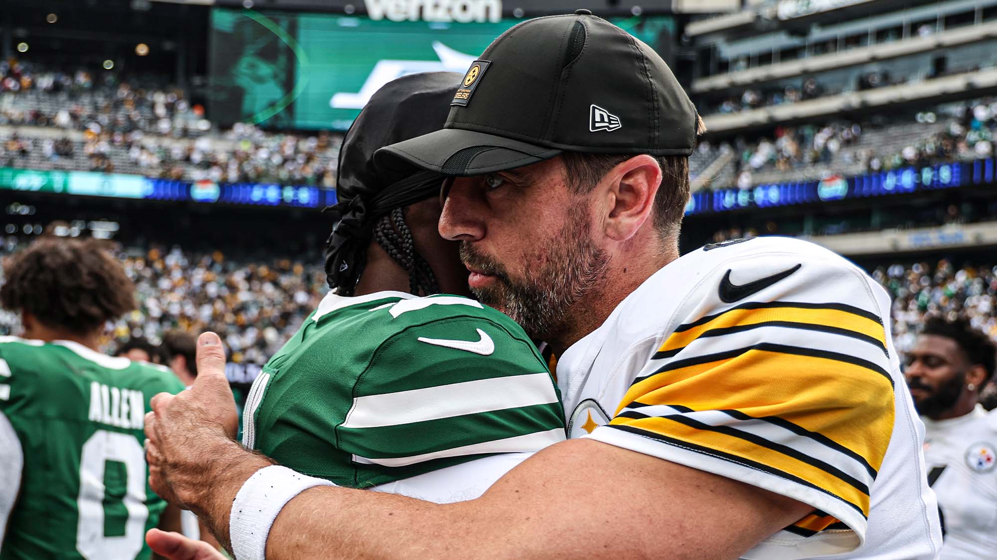 Aaron Rodgers, Pittsburgh Steelers, Tyrod Taylor, New York Jets