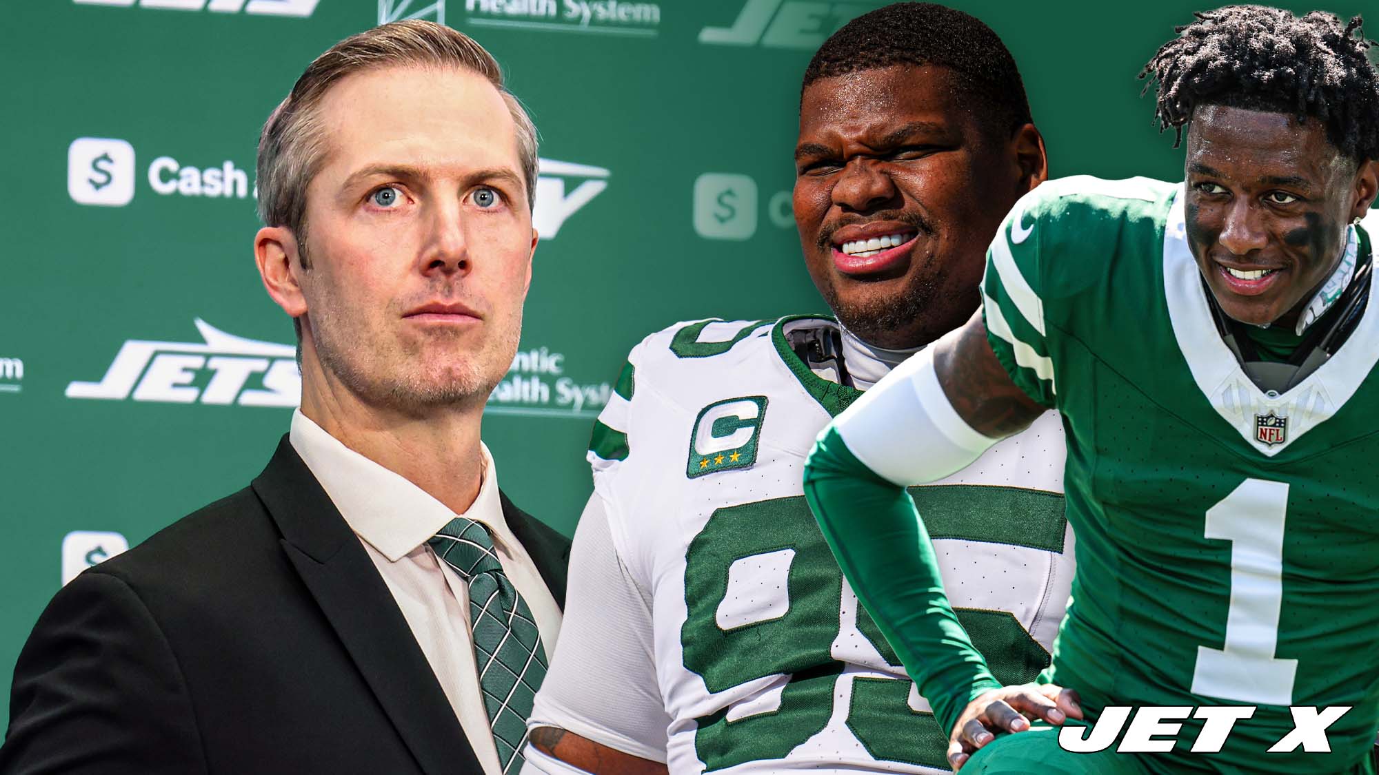 Darren Mougey, Quinnen Williams, Sauce Gardner, New York Jets