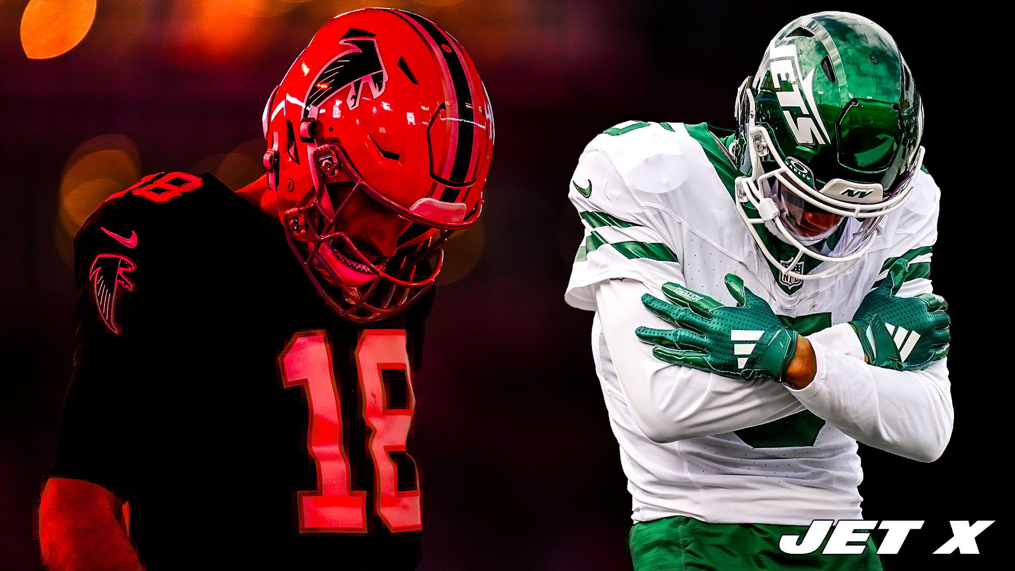 Garrett Wilson, Kirk Cousins, Jets, Falcons