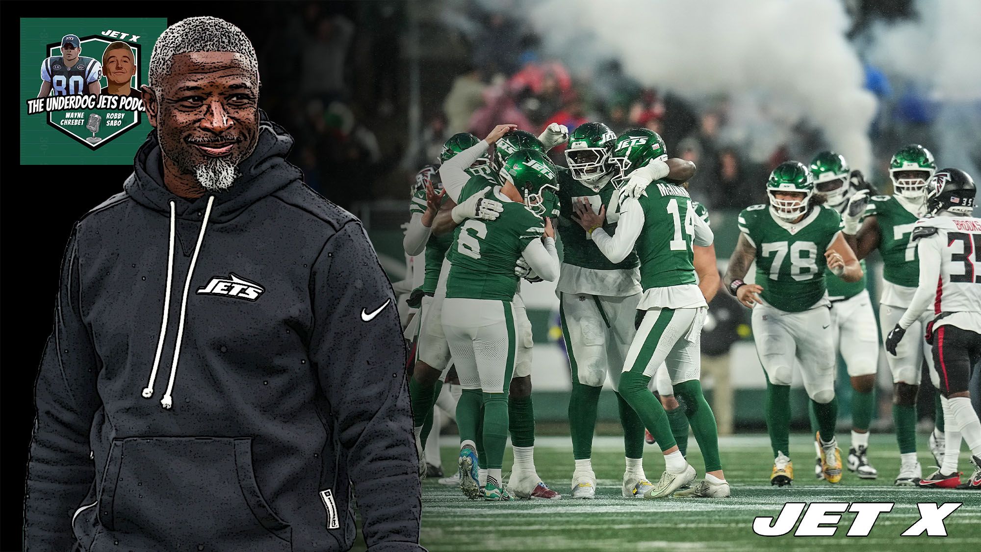 Jets, Falcons, Aaron Glenn, Nick Folk