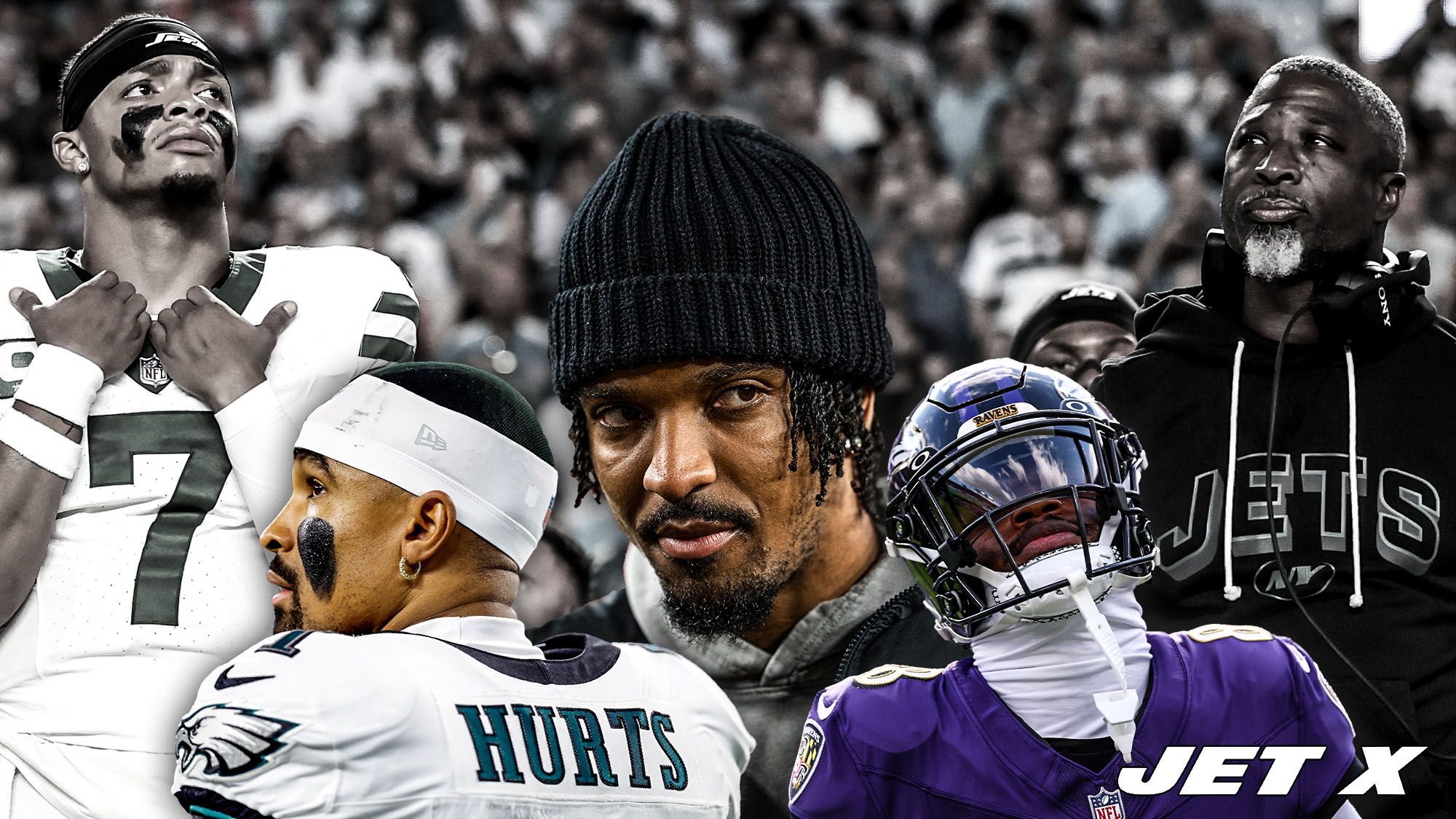New York Jets, Justin Fields, Aaron Glenn, Jalen Hurts, Jayden Daniels, Lamar Jackson