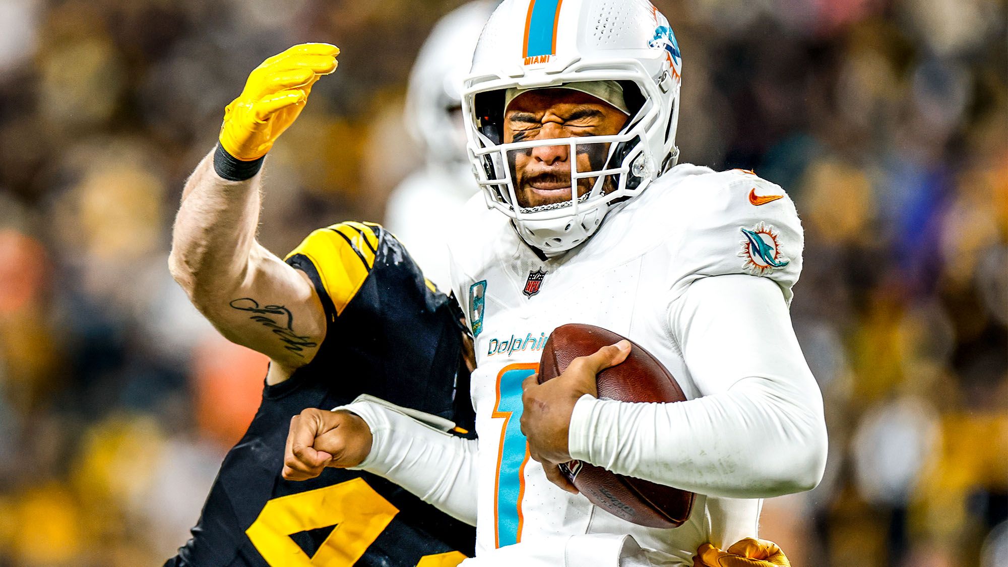 Tua Tagovailoa, Miami Dolphins, Pittsburgh Steelers