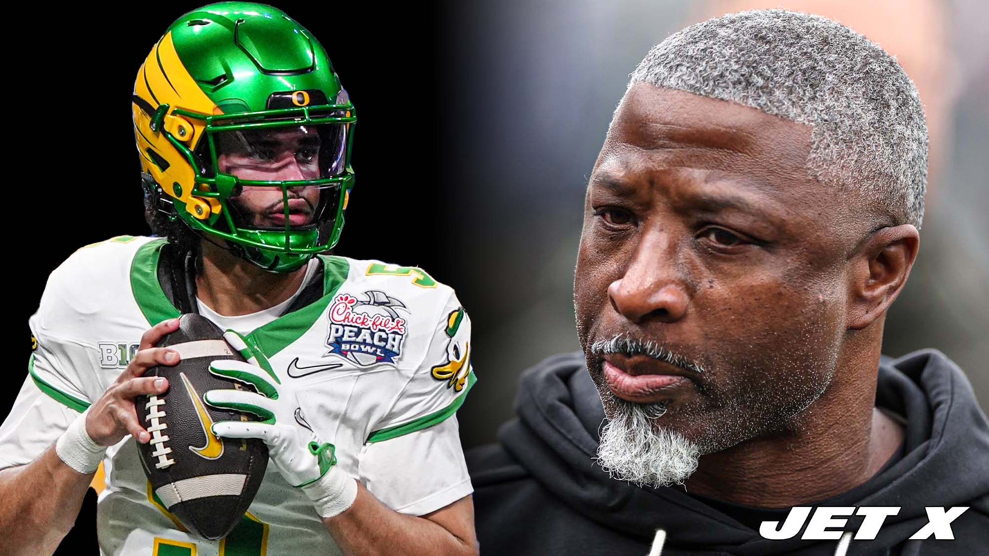 Dante Moore, Aaron Glenn, New York Jets