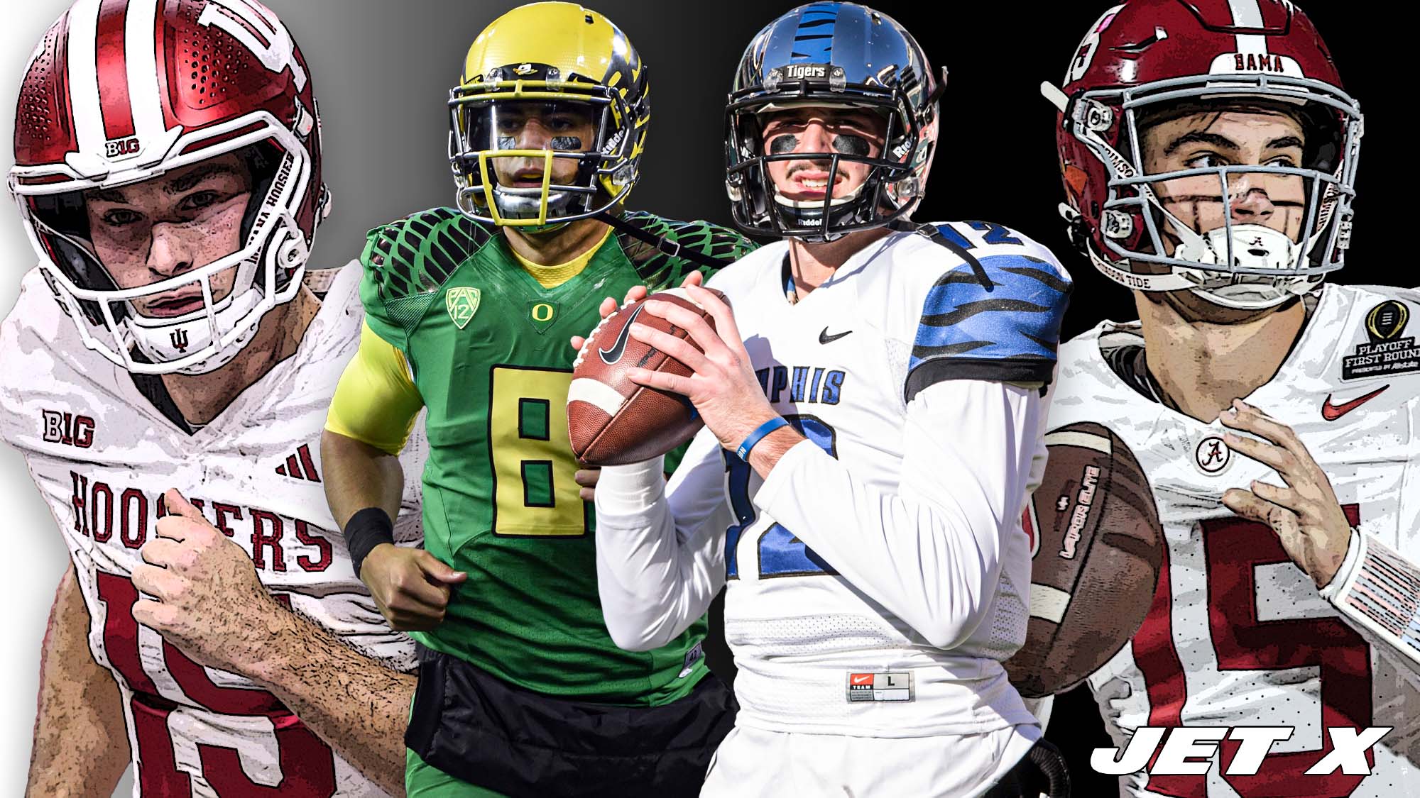 Fernando Mendoza, Ty Simpson, Marcus Mariota, Paxton Lynch, NFL Draft