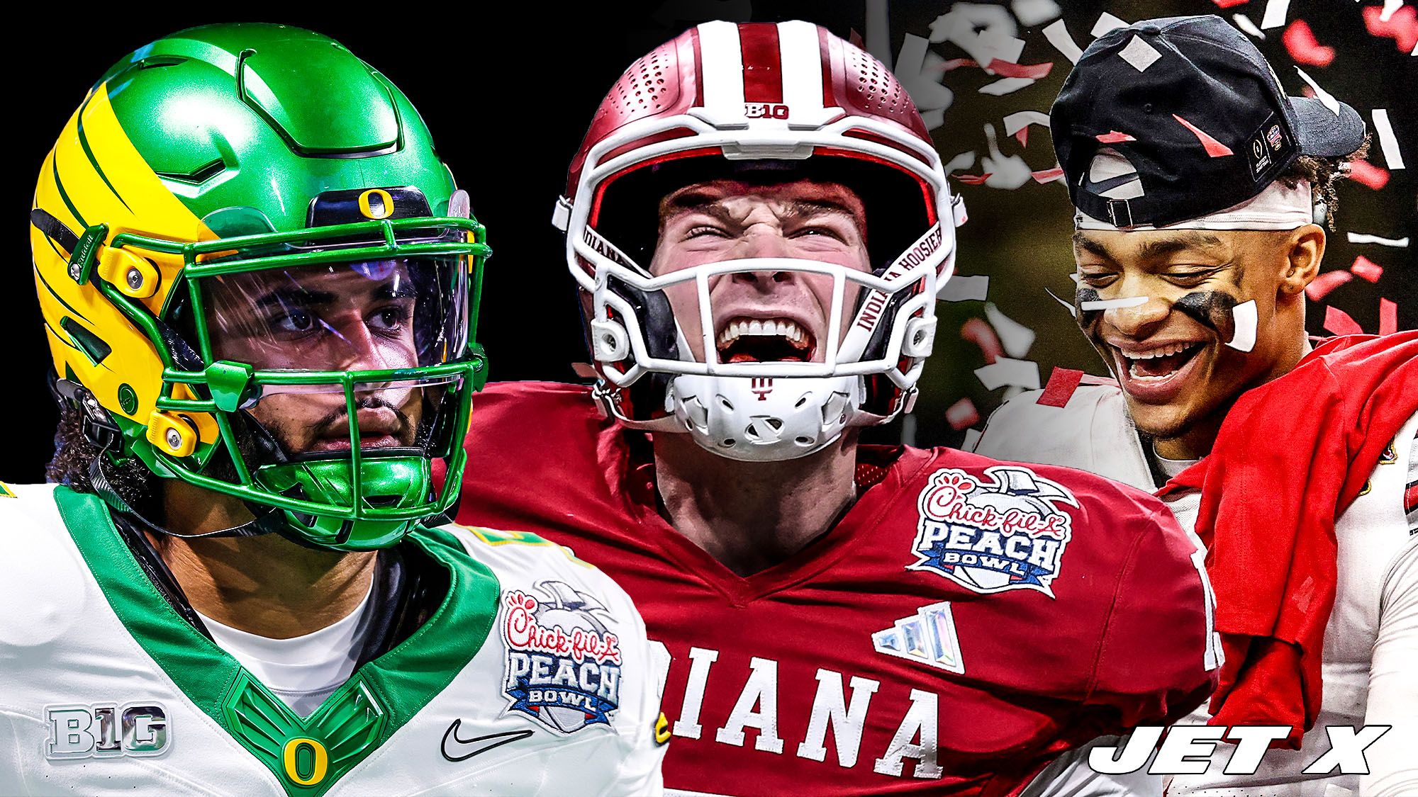 Dante Moore, Fernando Mendoza, Justin Fields