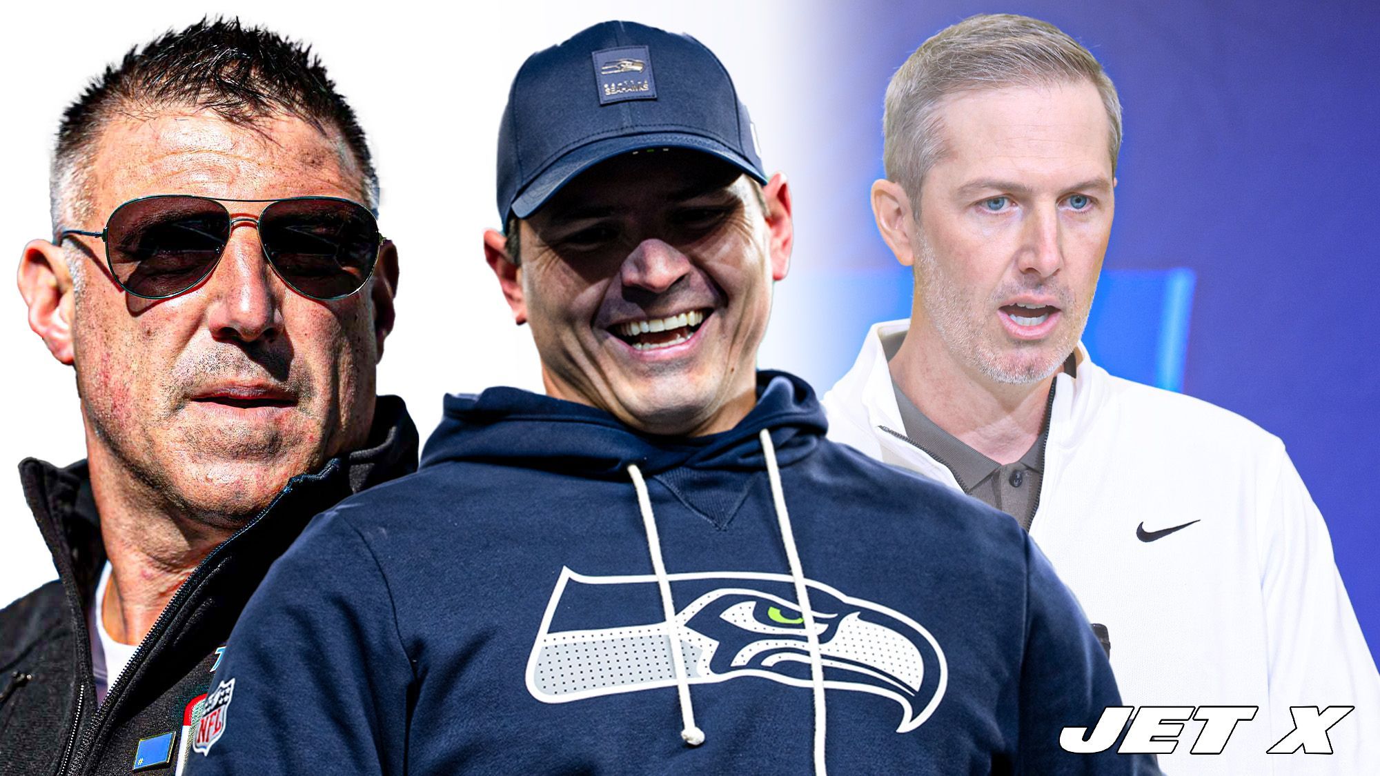 Mike Macdonald, Mike Vrabel, Darren Mougey, New York Jets