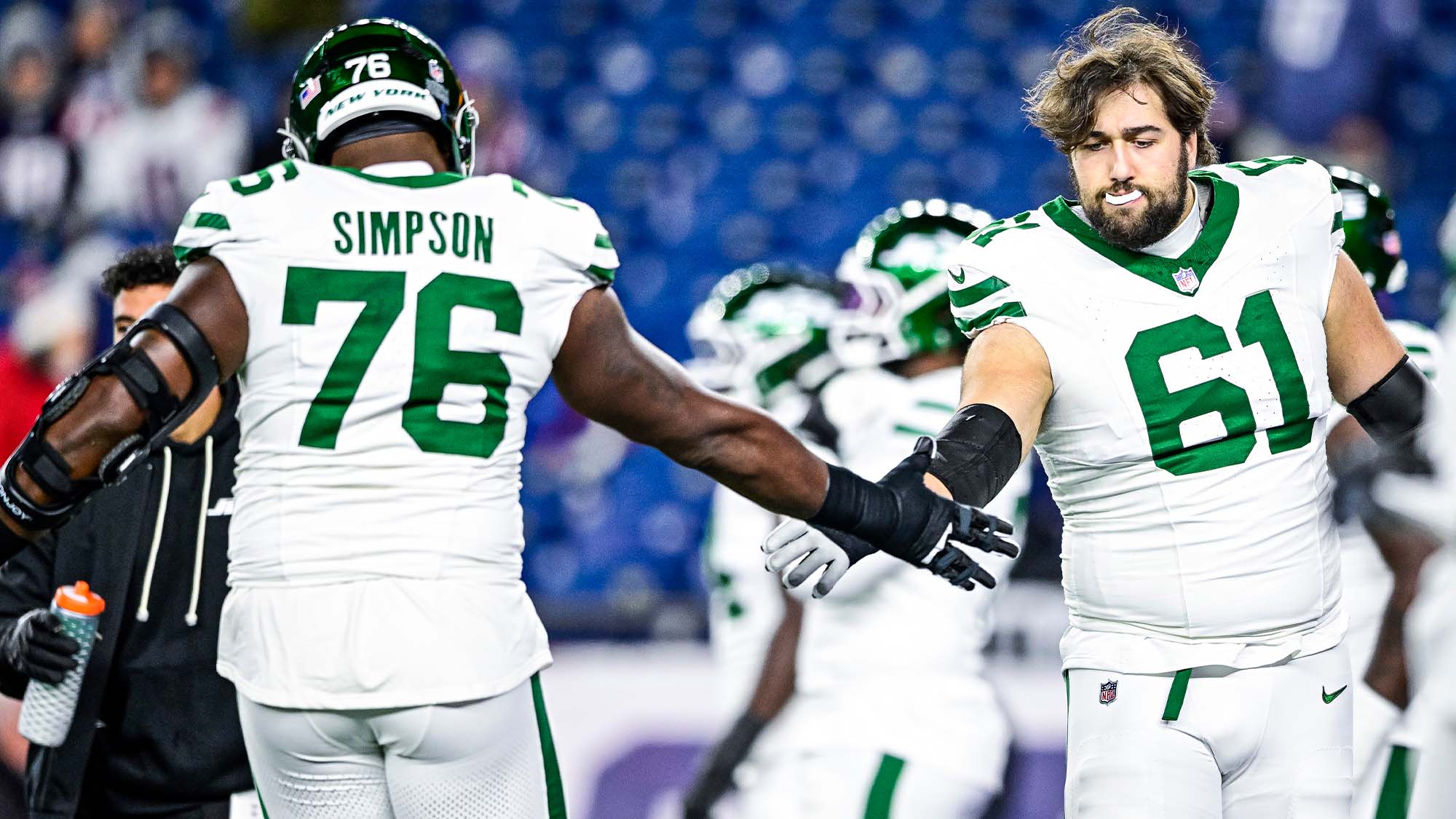 John Simpson, Max Mitchell, Jets Free Agents