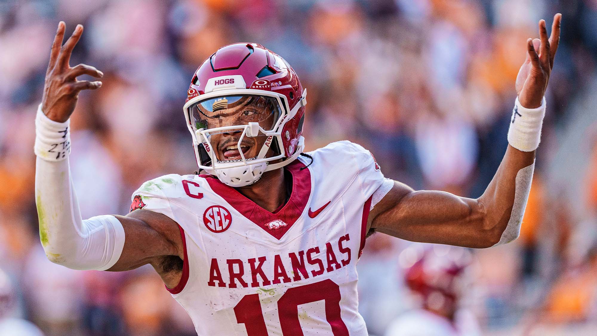 Taylen Green, Arkansas, NFL Draft, New York Jets