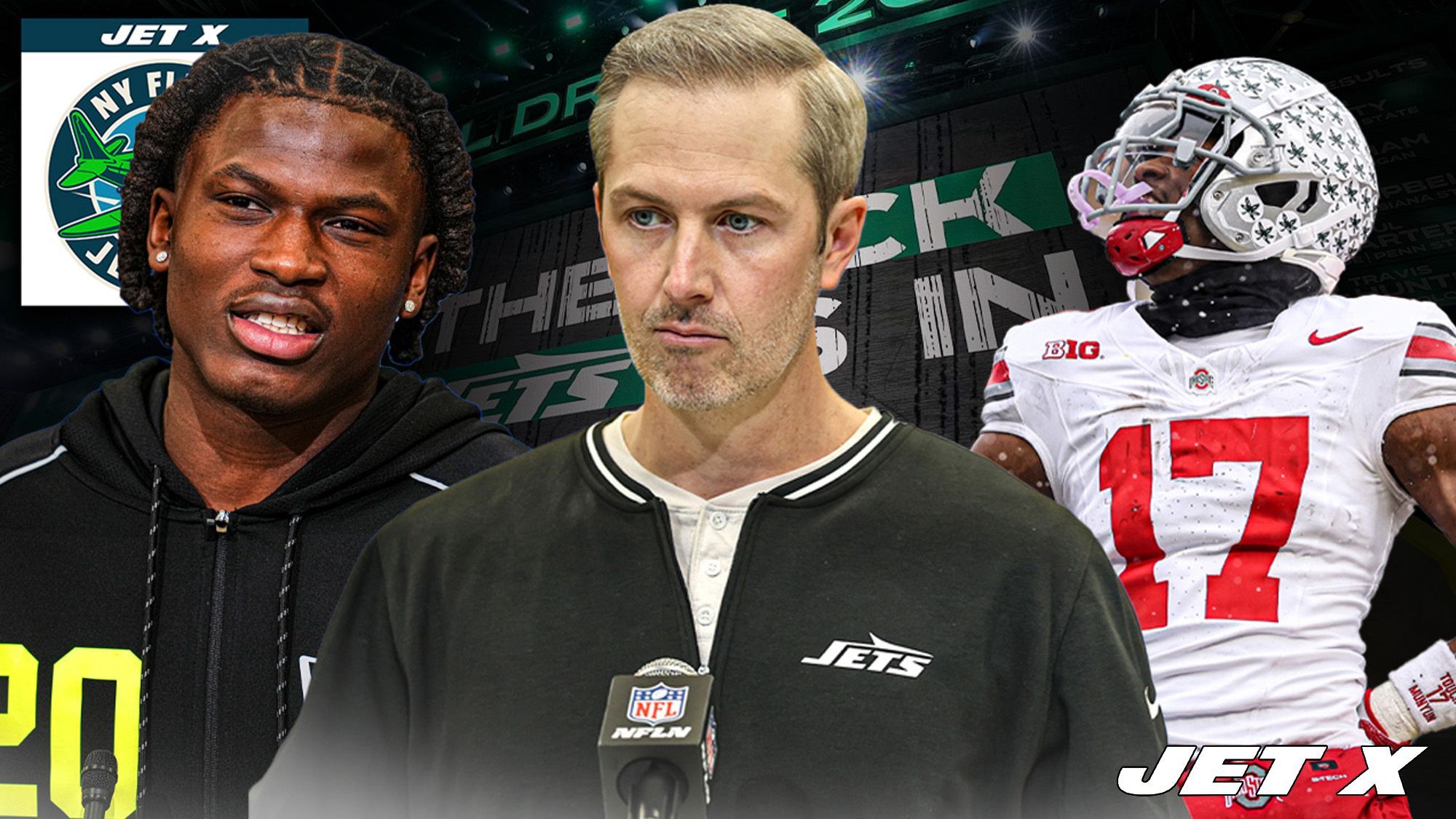 Arvell Reese, Carnell Tate, Darren Mougey, Flight Talk Graphic