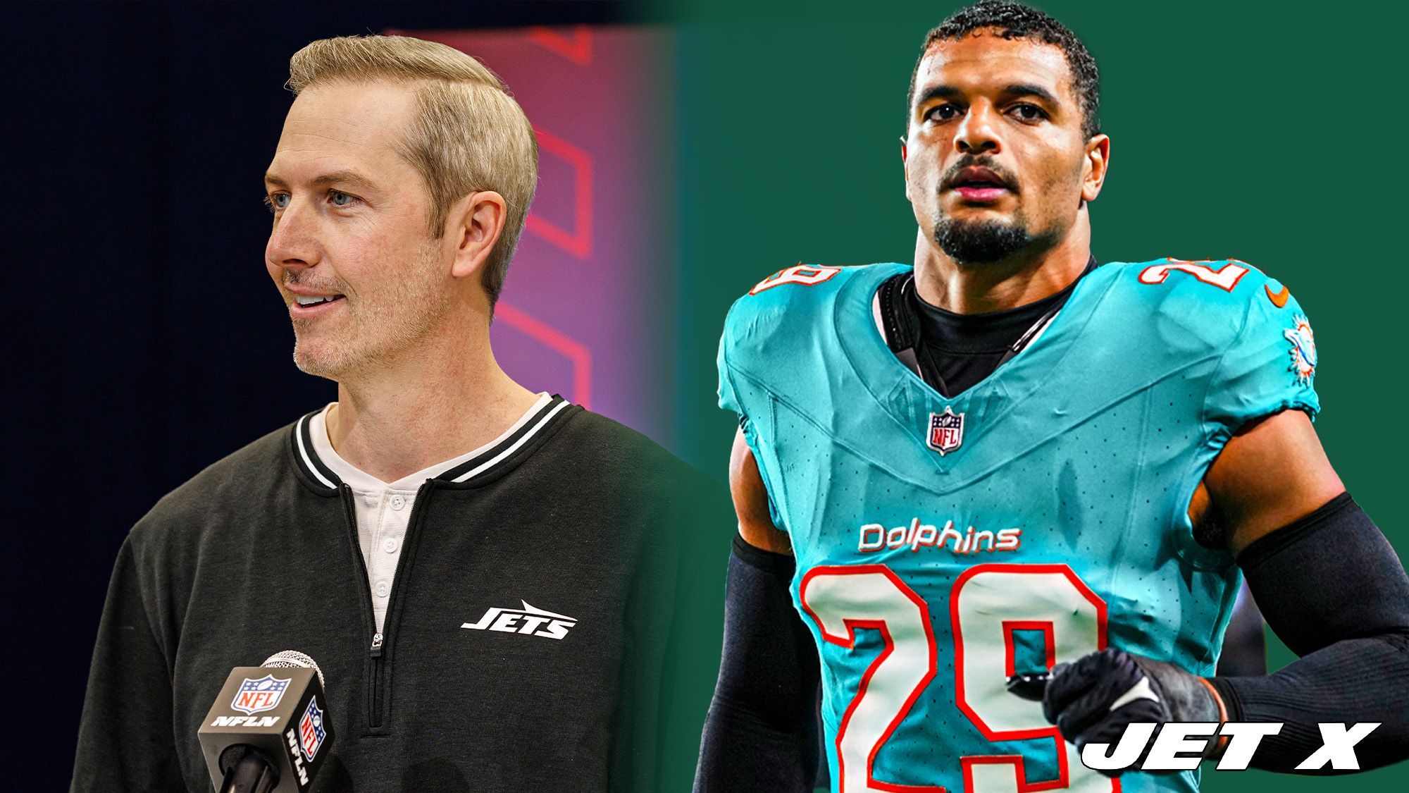 Minkah Fitzpatrick, Darren Mougey, New York Jets, Jet X Graphic